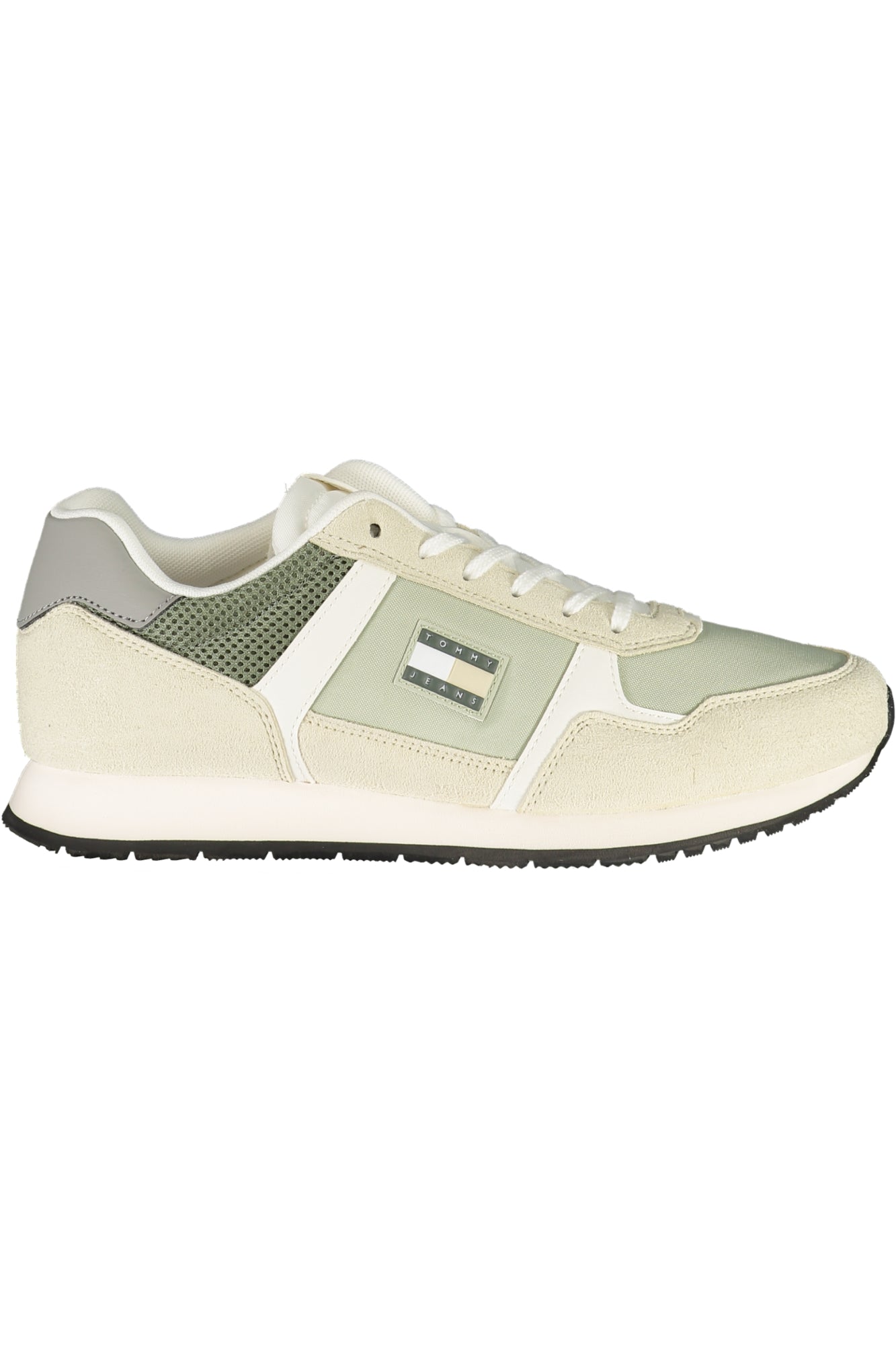 TOMMY HILFIGER MENS GREEN SPORTS SHOES