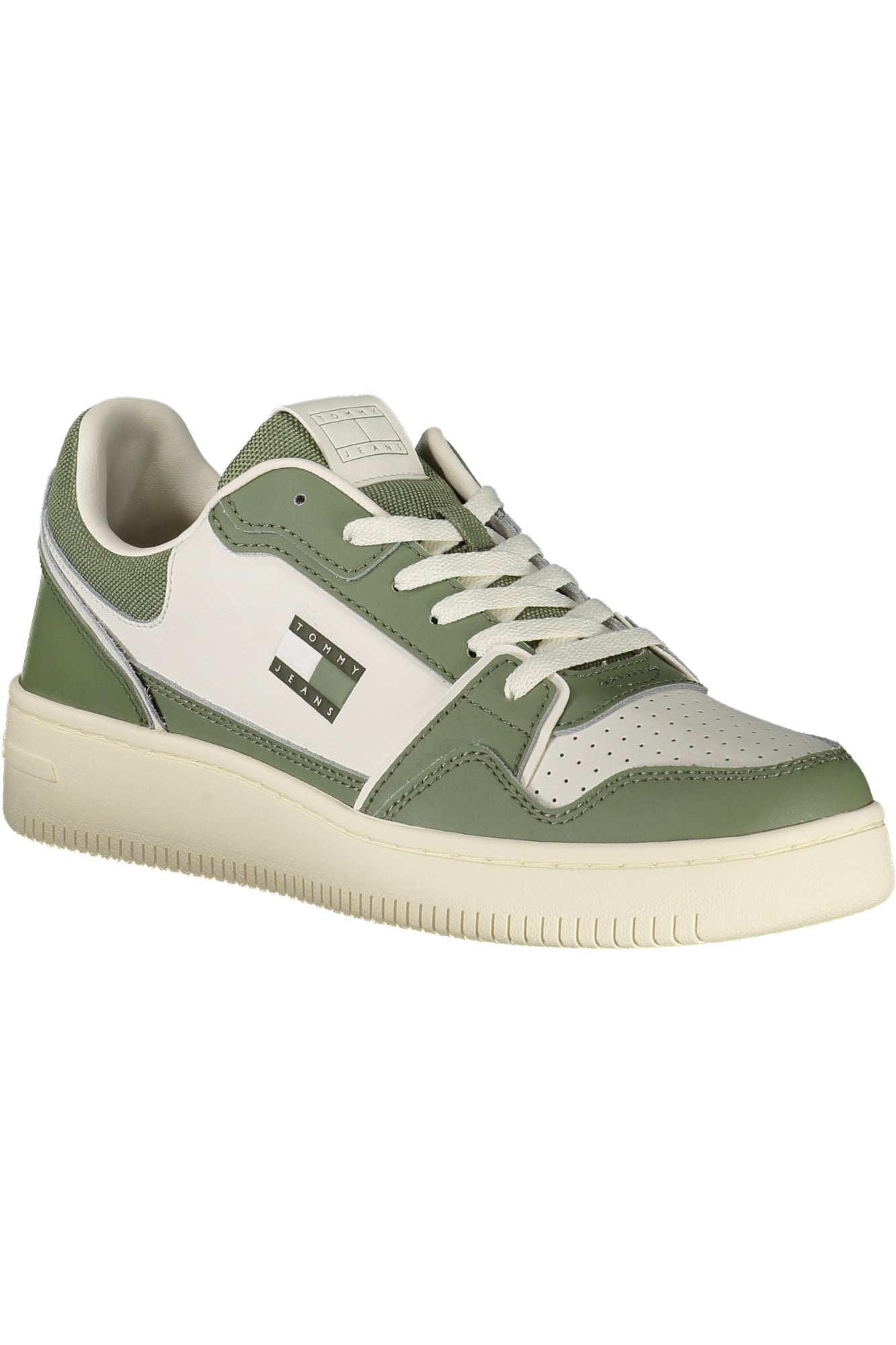 TOMMY HILFIGER MENS GREEN SPORTS SHOES