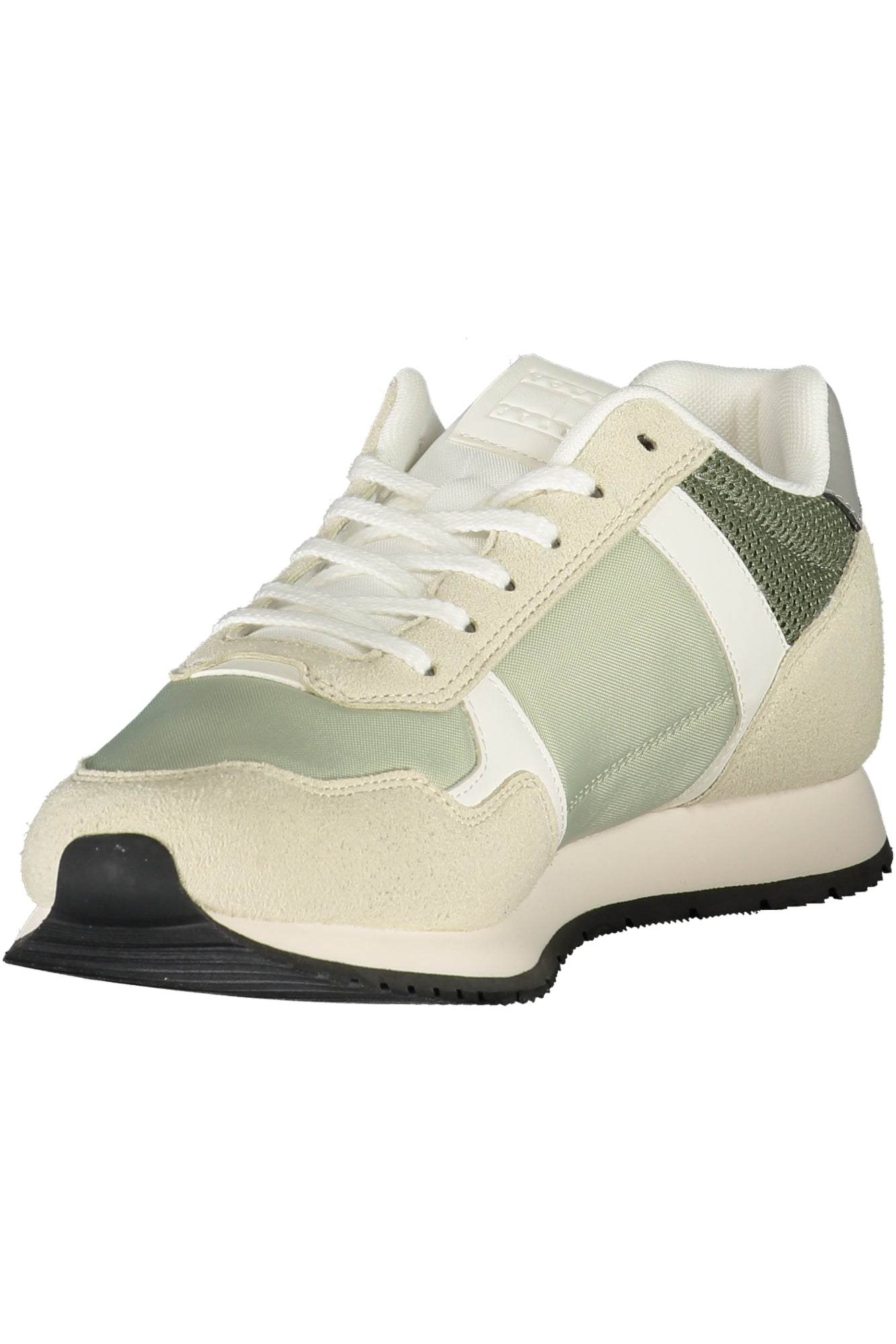 TOMMY HILFIGER MENS GREEN SPORTS SHOES