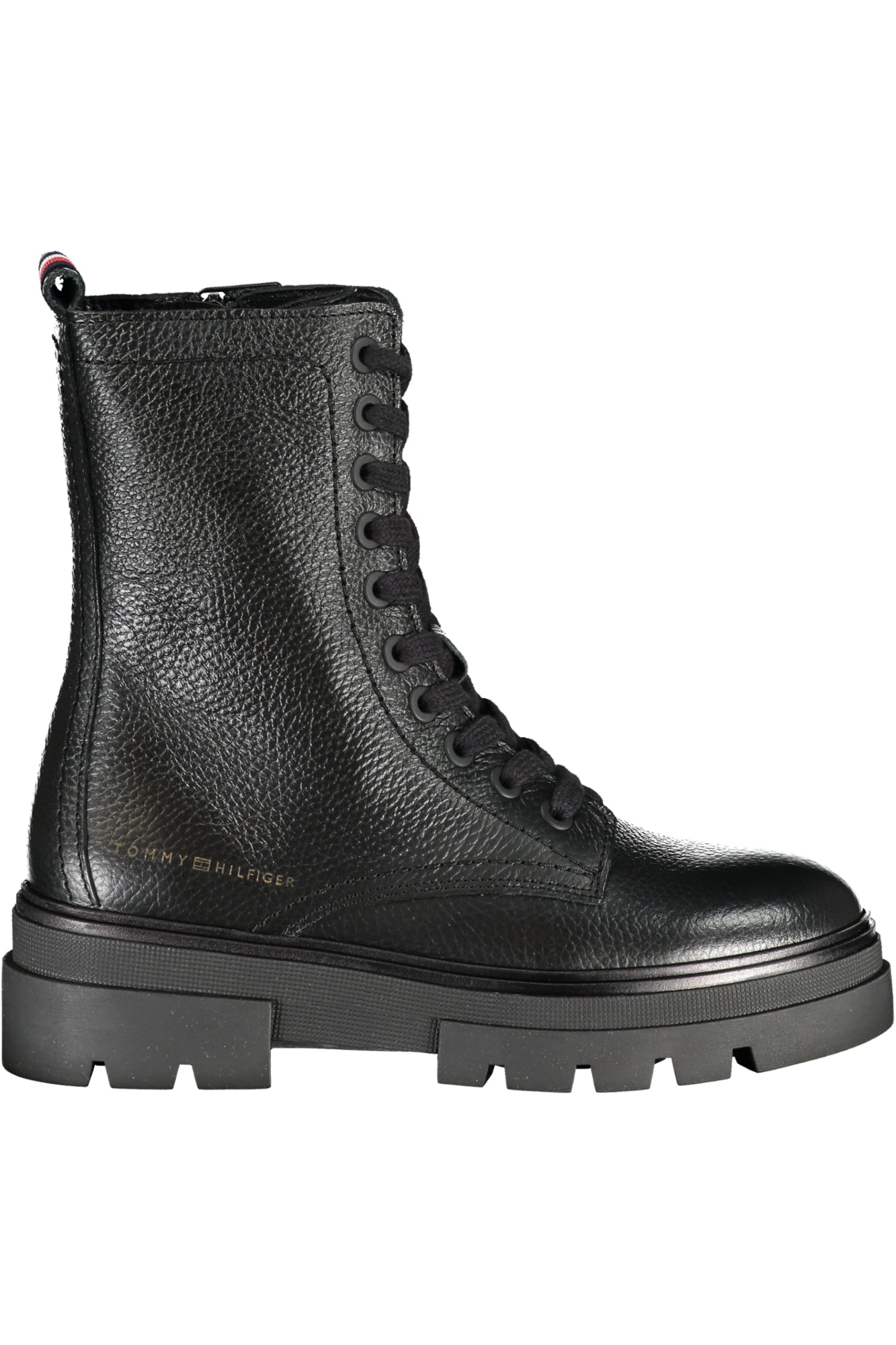 TOMMY HILFIGER BLACK WOMENS FOOTWEAR BOOT