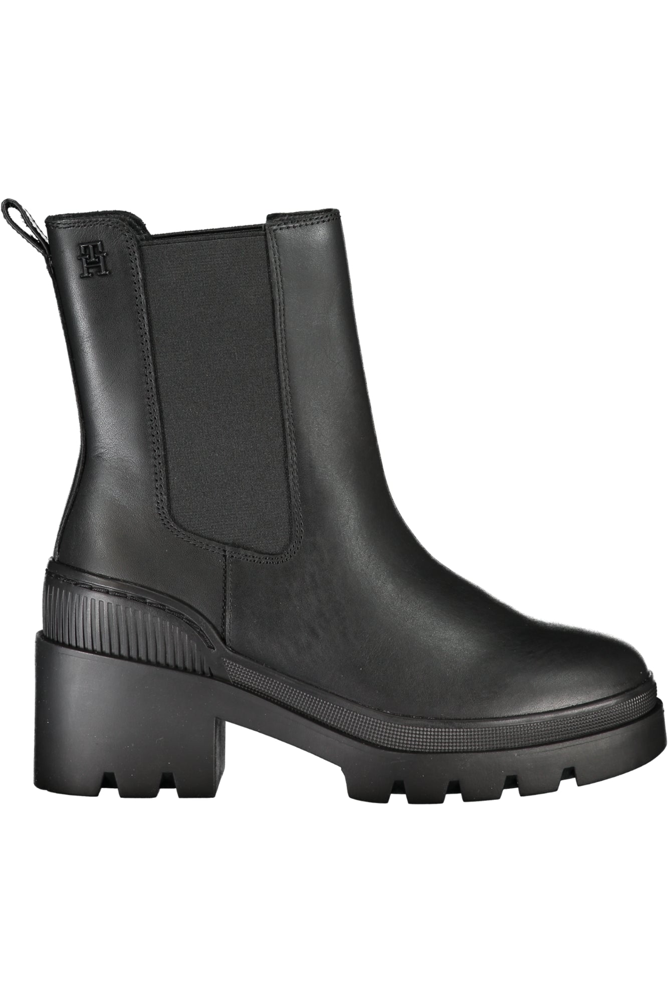 TOMMY HILFIGER BLACK WOMENS FOOTWEAR BOOT