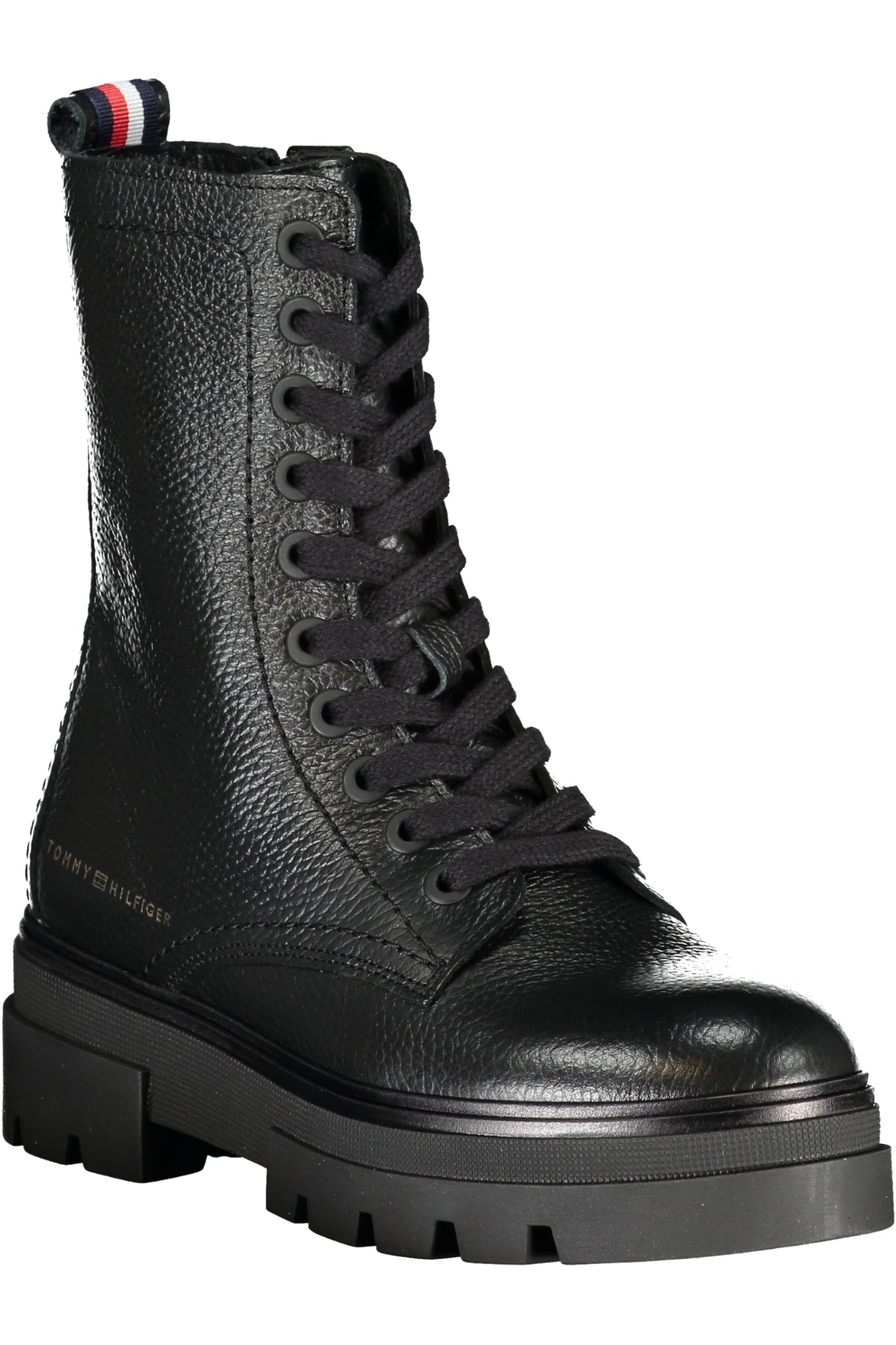 TOMMY HILFIGER BLACK WOMENS FOOTWEAR BOOT