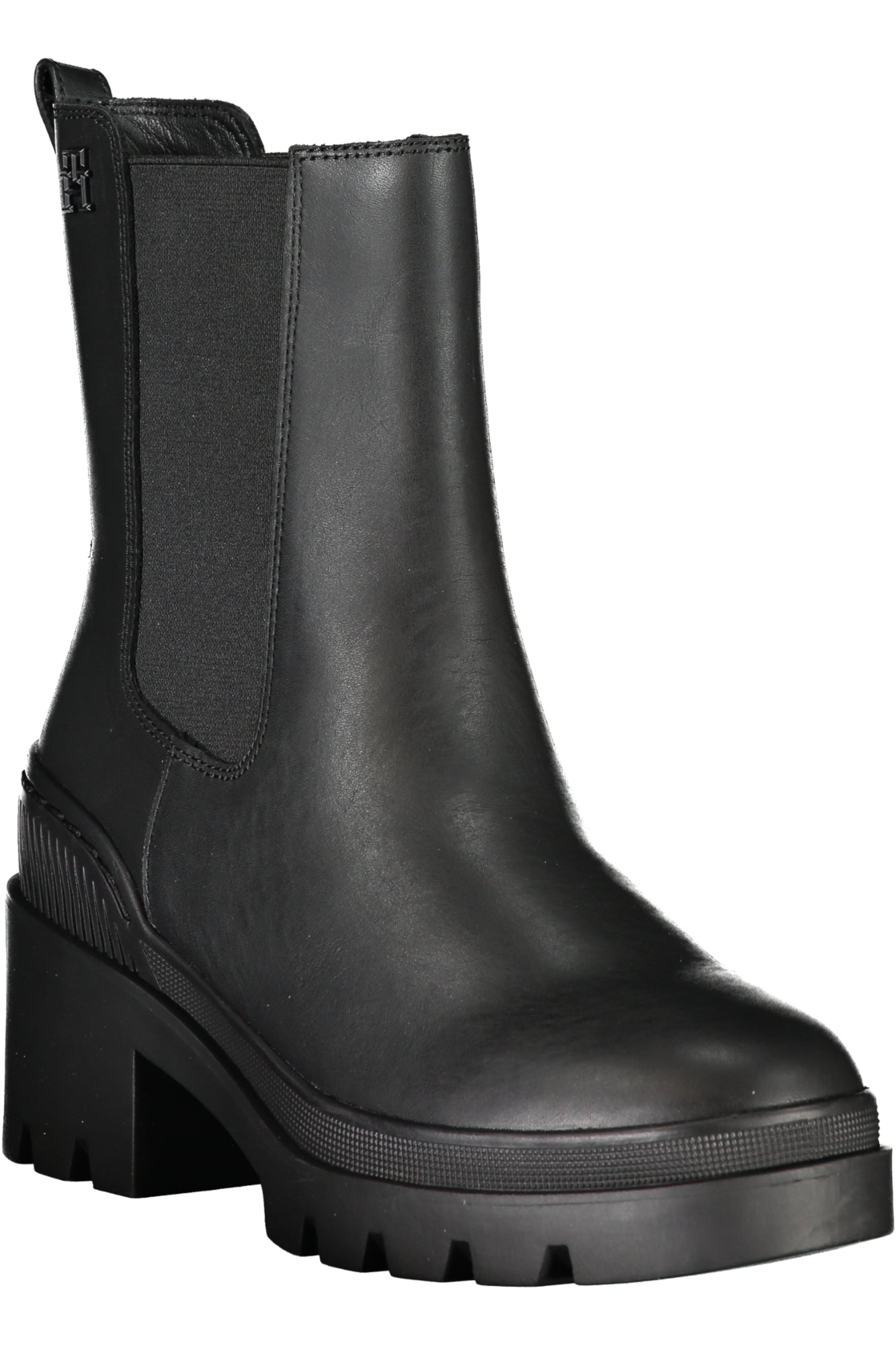 TOMMY HILFIGER BLACK WOMENS FOOTWEAR BOOT
