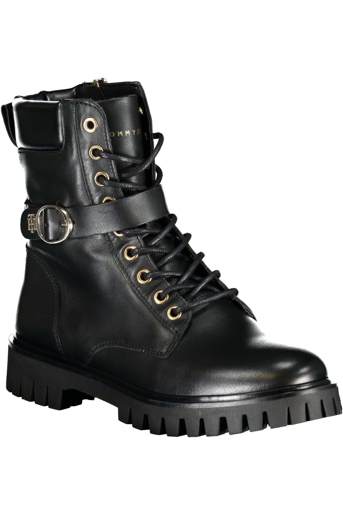 TOMMY HILFIGER BLACK WOMENS FOOTWEAR BOOT