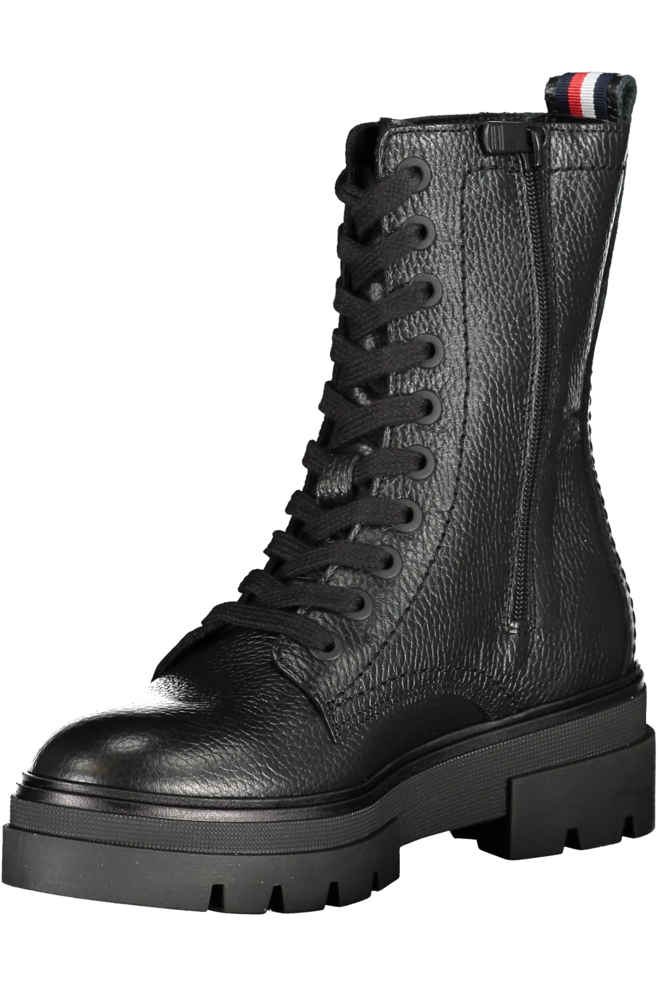 TOMMY HILFIGER BLACK WOMENS FOOTWEAR BOOT