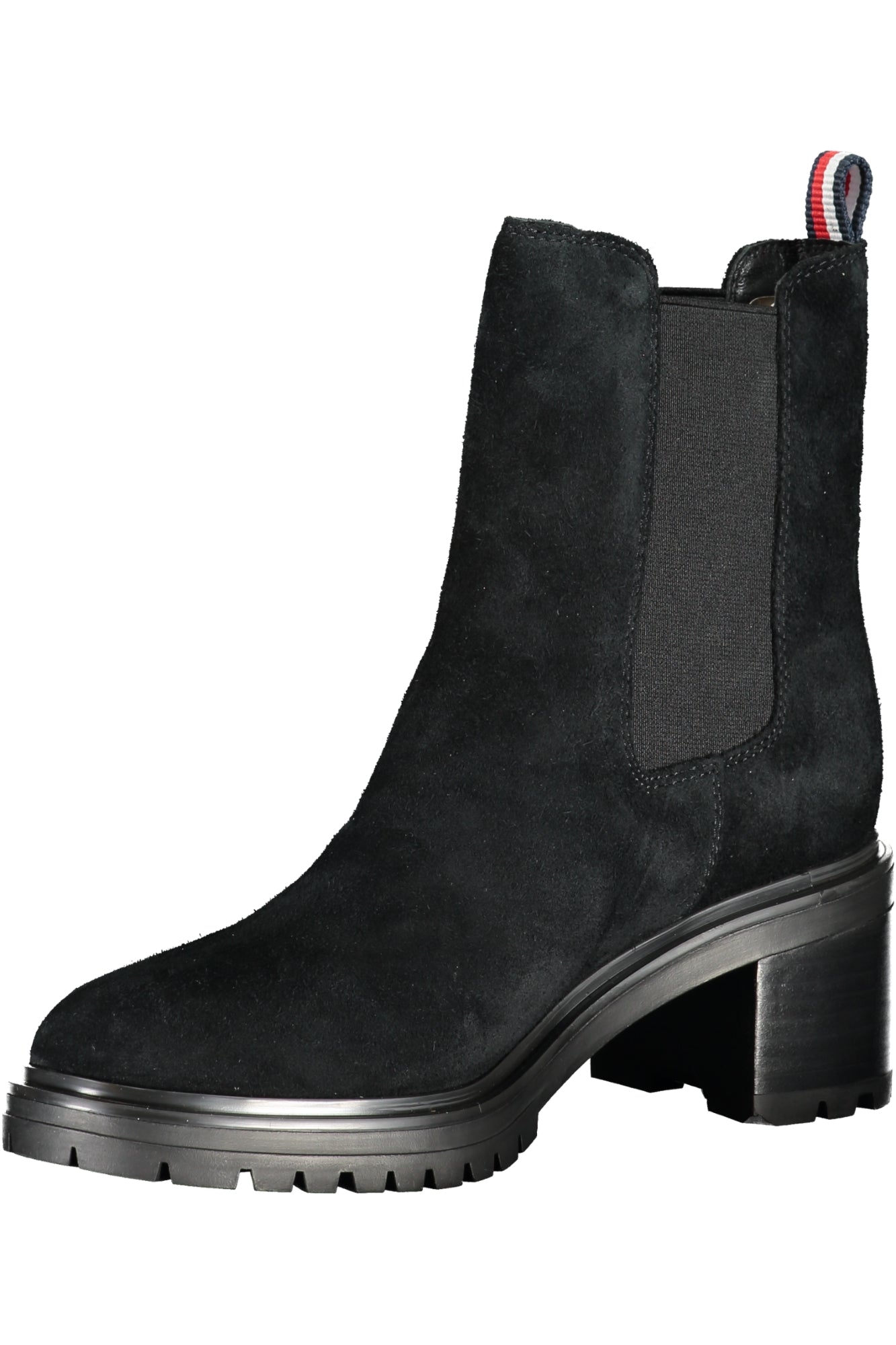 TOMMY HILFIGER BLACK WOMENS FOOTWEAR BOOT