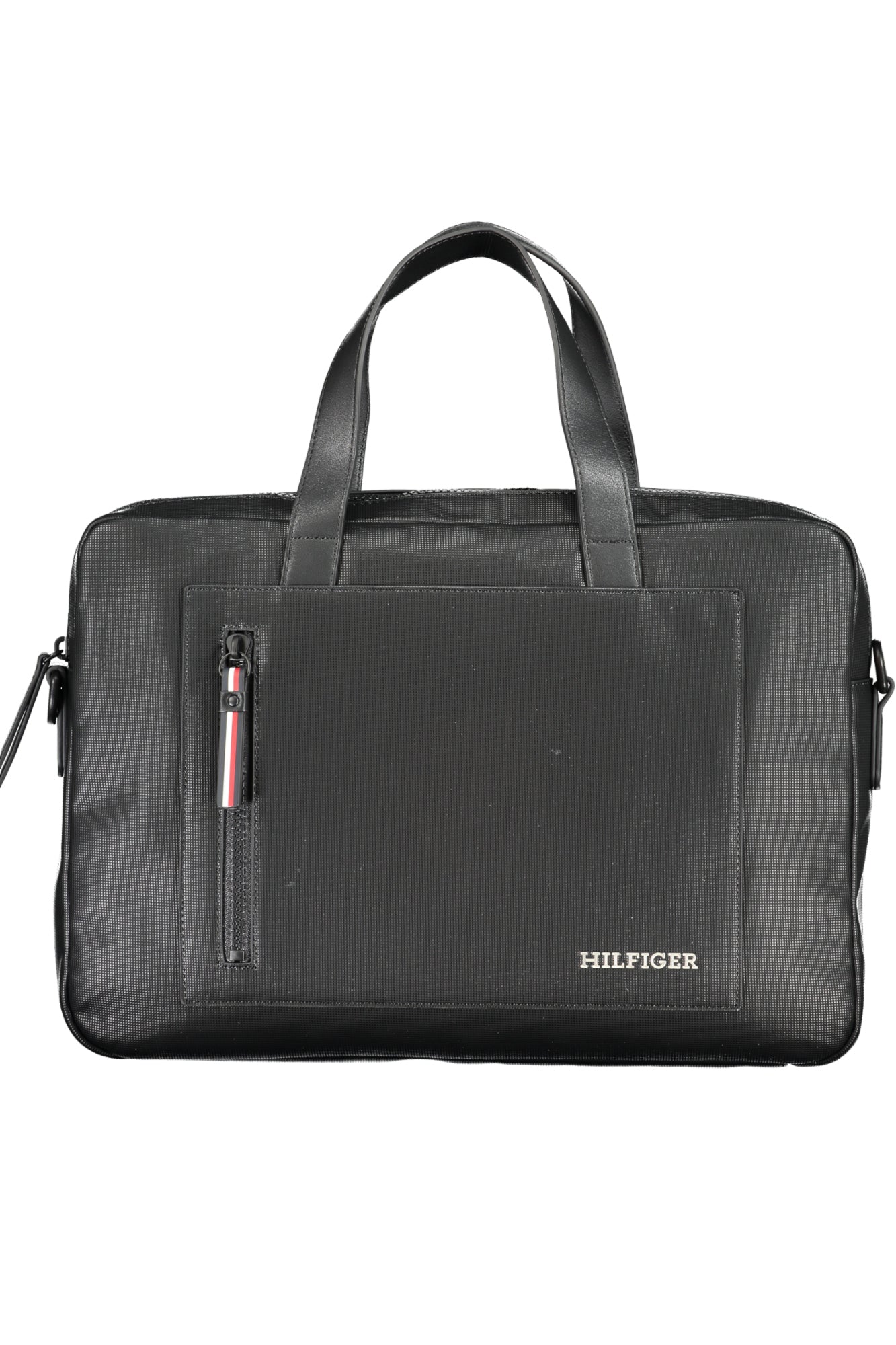 TOMMY HILFIGER BLACK MAN BRIEFCASE