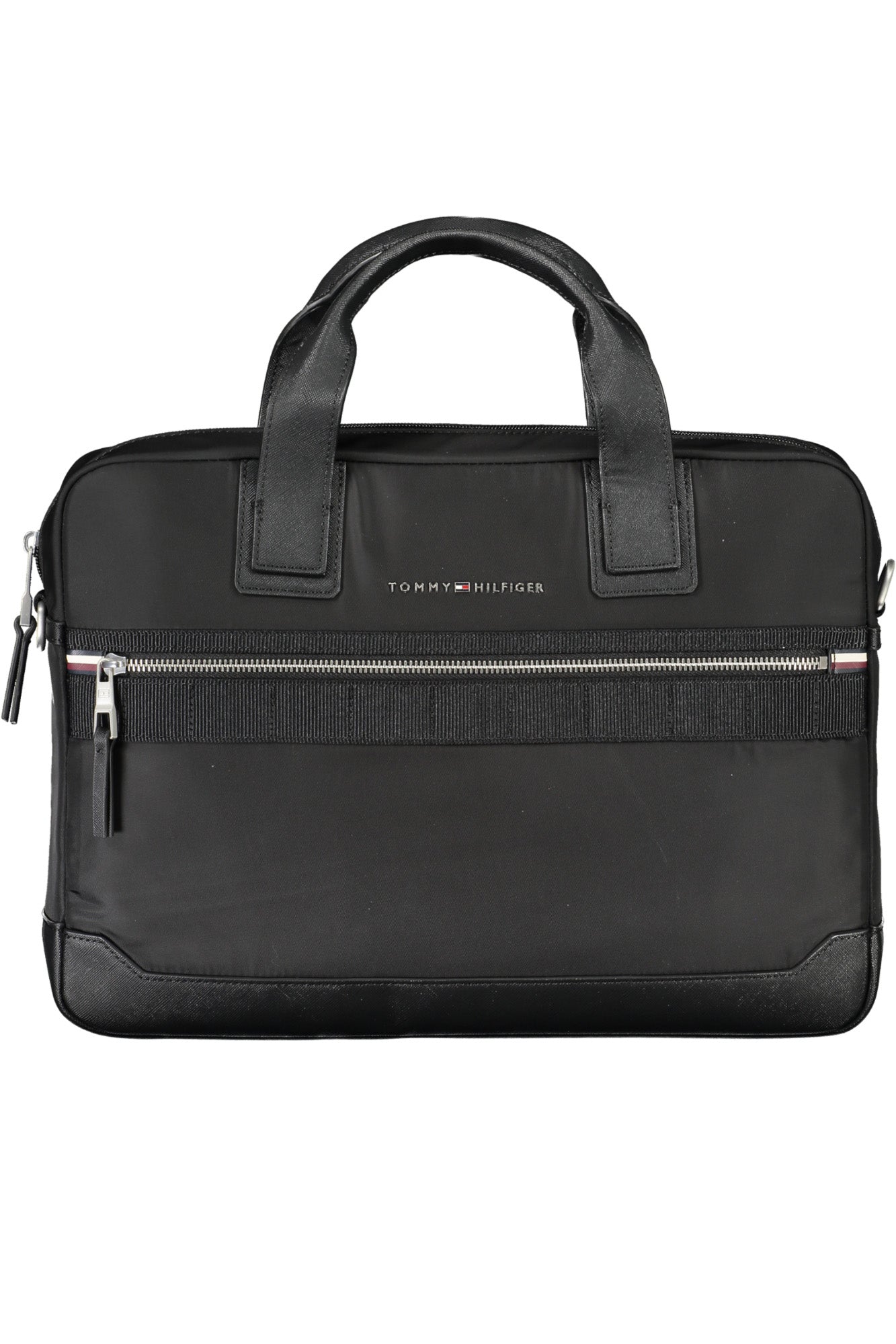 TOMMY HILFIGER BLACK MAN BRIEFCASE