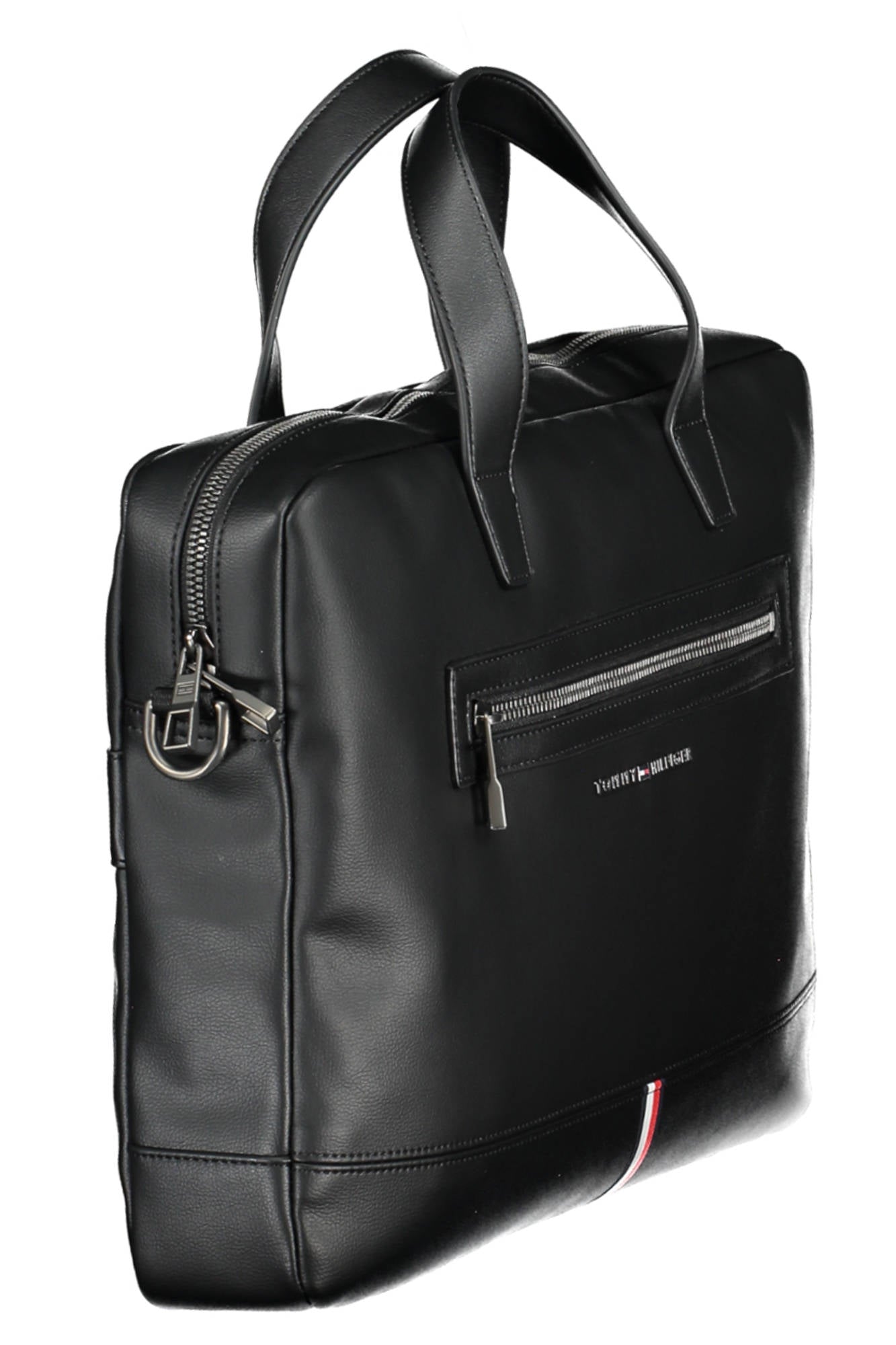 TOMMY HILFIGER MAN BLACK BRIEFCASE