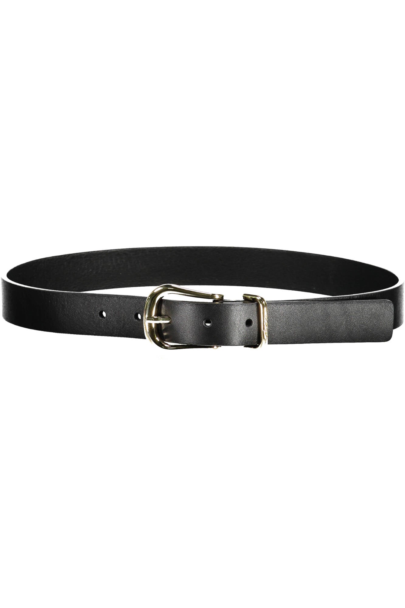 TOMMY HILFIGER LEATHER BELT WOMEN BLACK