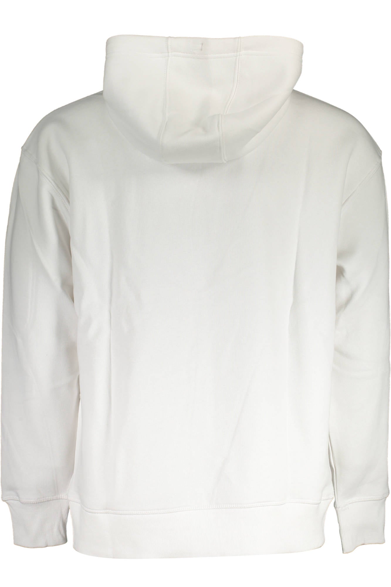 TOMMY HILFIGER MENS WHITE ZIPPED SWEATSHIRT