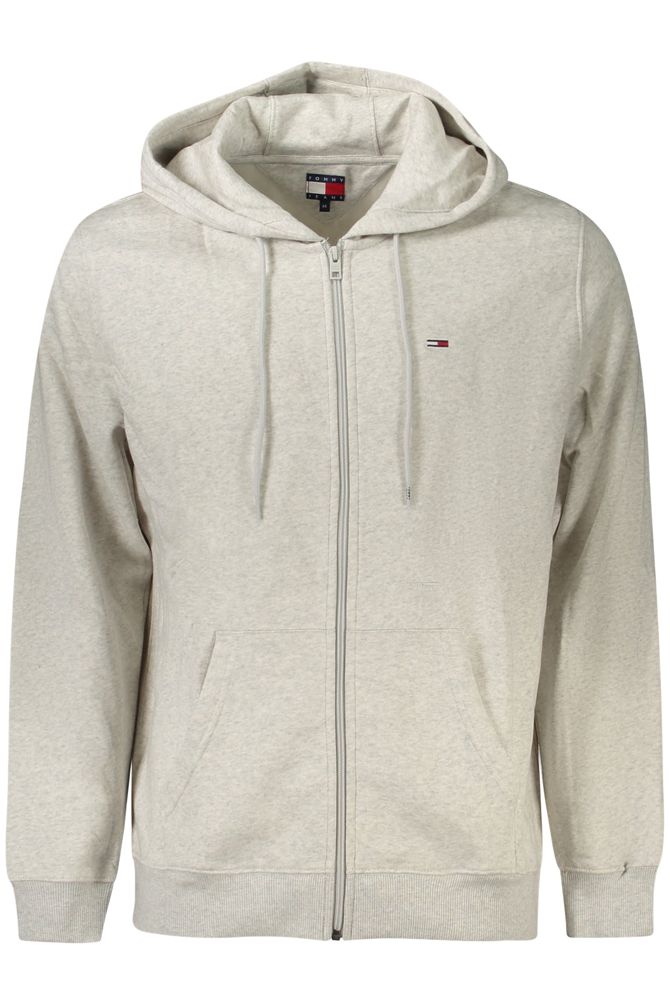 TOMMY HILFIGER MENS ZIP-UP SWEATSHIRT GREY