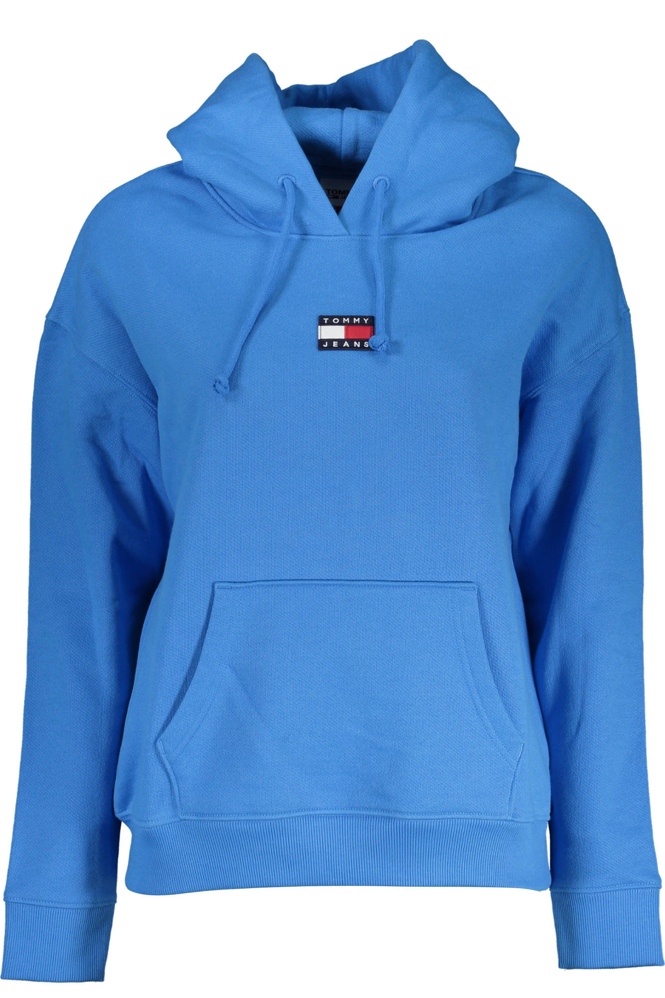 TOMMY HILFIGER LIGHT BLUE WOMENS SWEATSHIRT WITHOUT ZIP