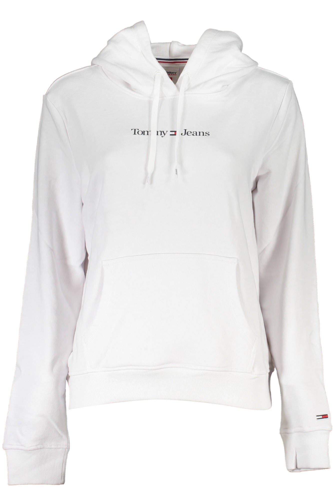 TOMMY HILFIGER WOMENS WHITE SWEATSHIRT WITHOUT ZIP