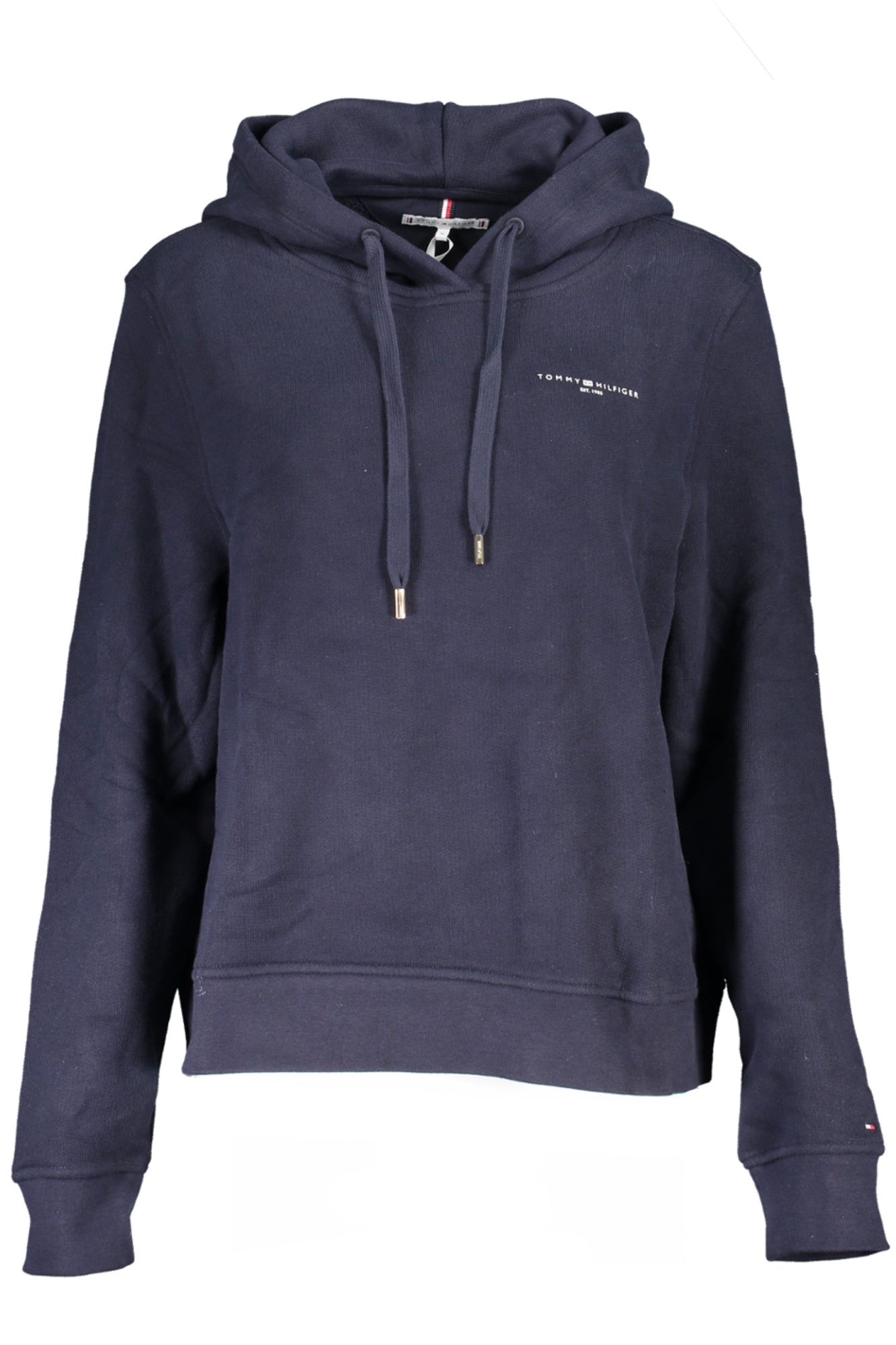 TOMMY HILFIGER WOMENS BLUE ZIPLESS SWEATSHIRT