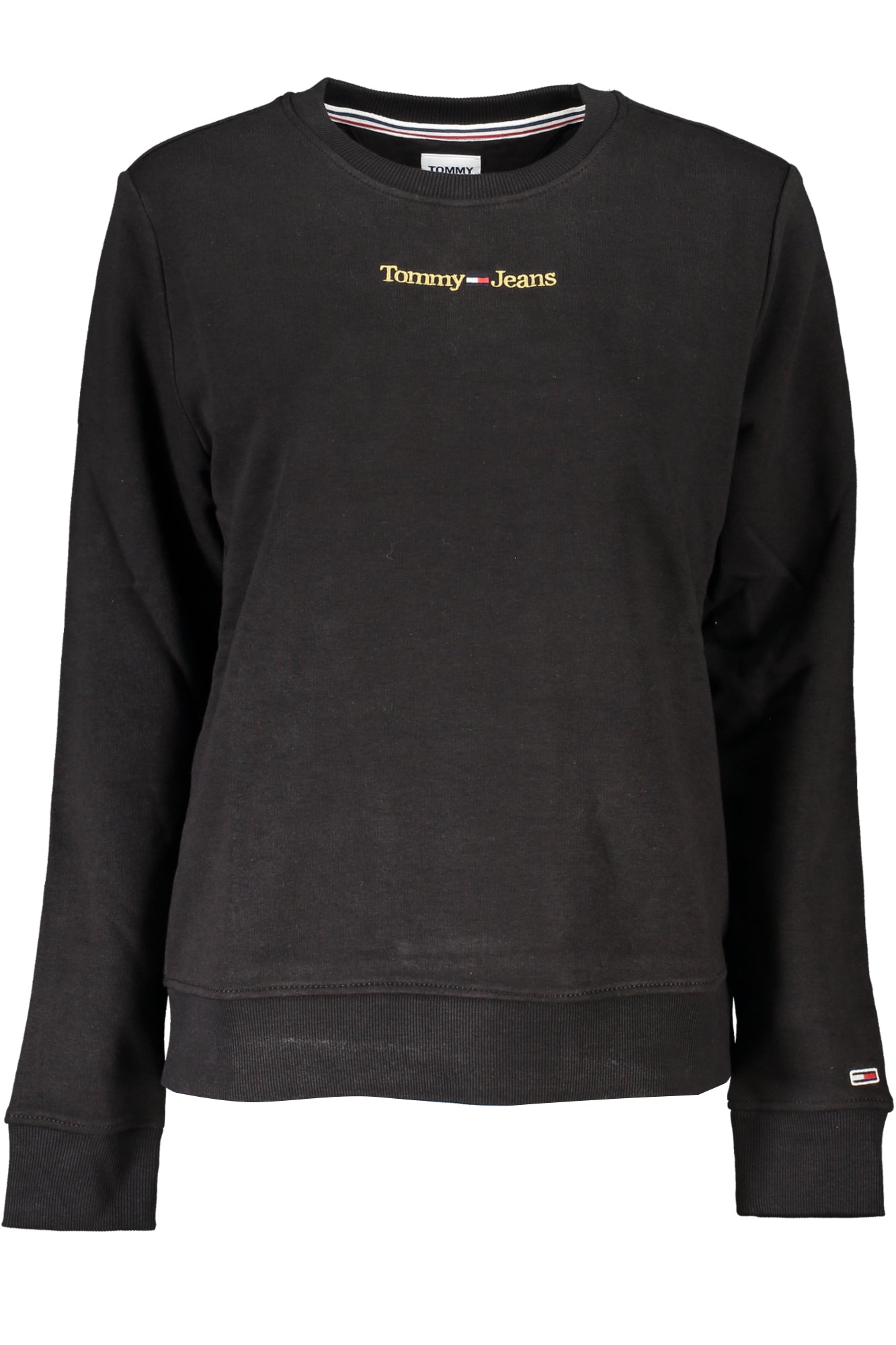 TOMMY HILFIGER WOMENS ZIPLESS SWEATSHIRT BLACK