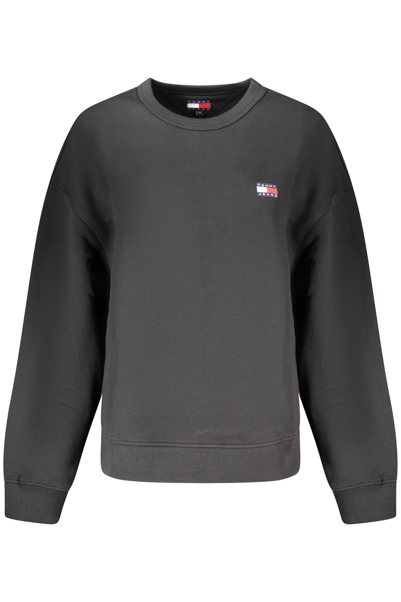TOMMY HILFIGER SWEATSHIRT WITHOUT ZIP WOMEN BLACK