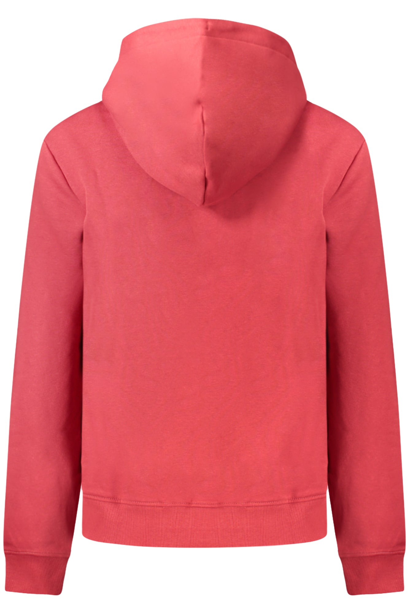 TOMMY HILFIGER WOMENS RED ZIP-UP SWEATSHIRT
