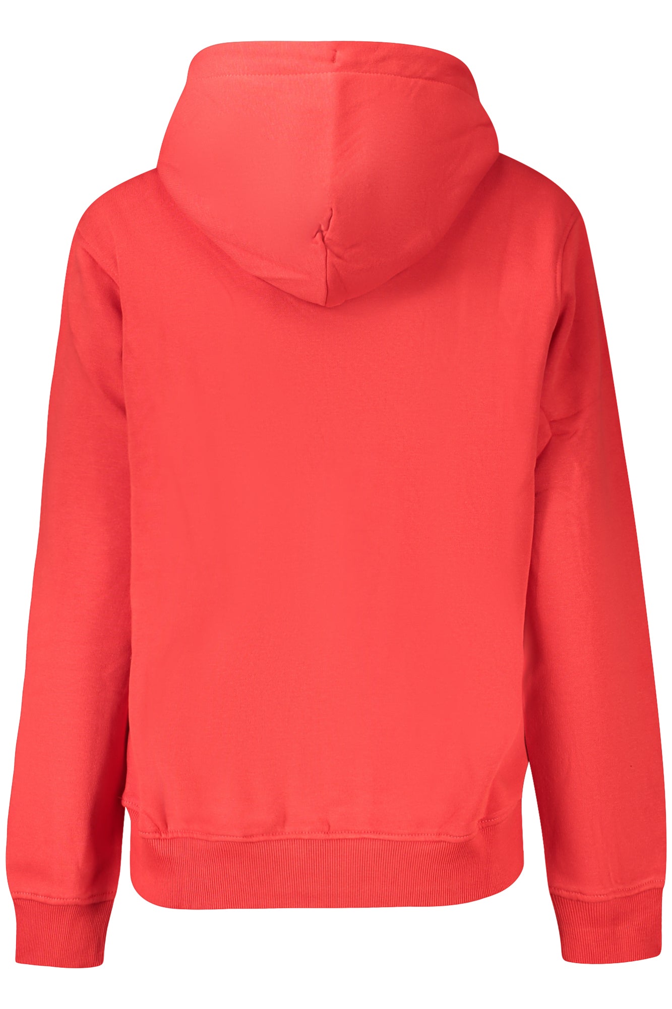 TOMMY HILFIGER WOMENS RED ZIP-UP SWEATSHIRT