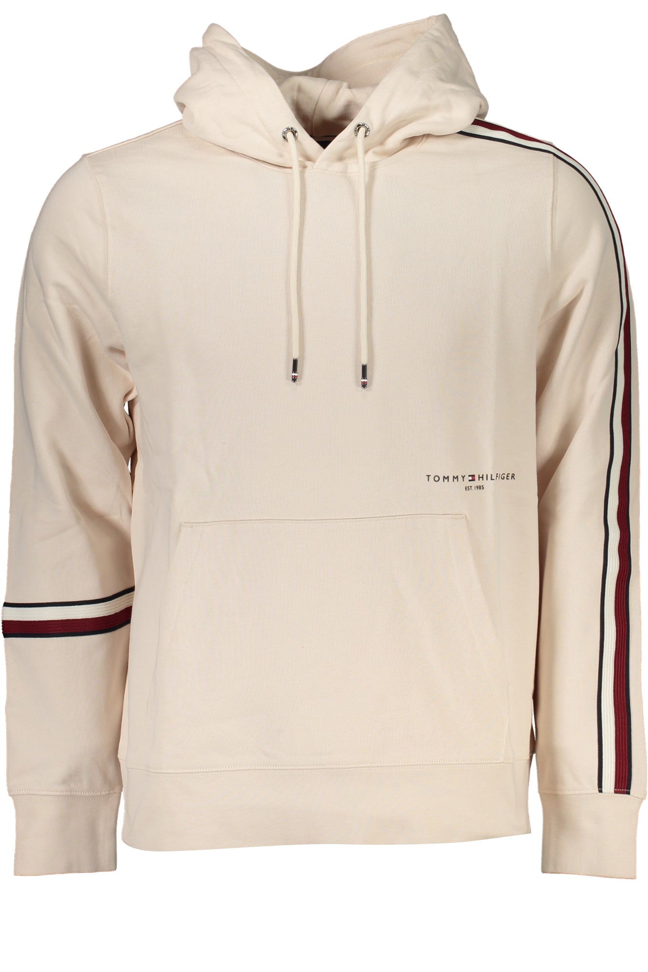 TOMMY HILFIGER MENS BEIGE ZIPLESS SWEATSHIRT