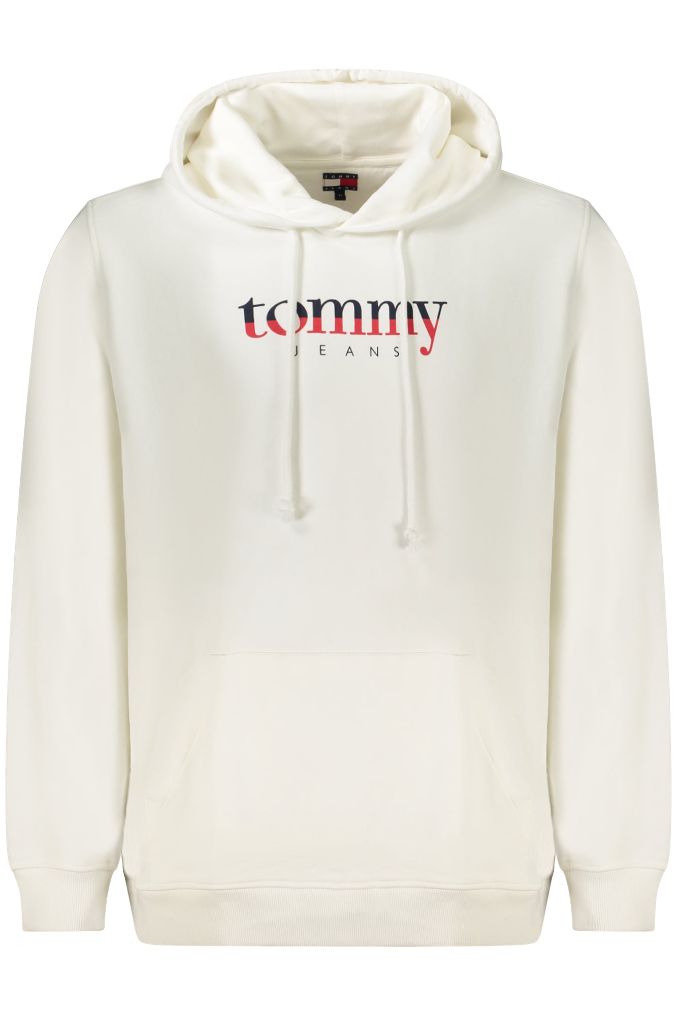 TOMMY HILFIGER MENS ZIP-UP SWEATSHIRT WHITE