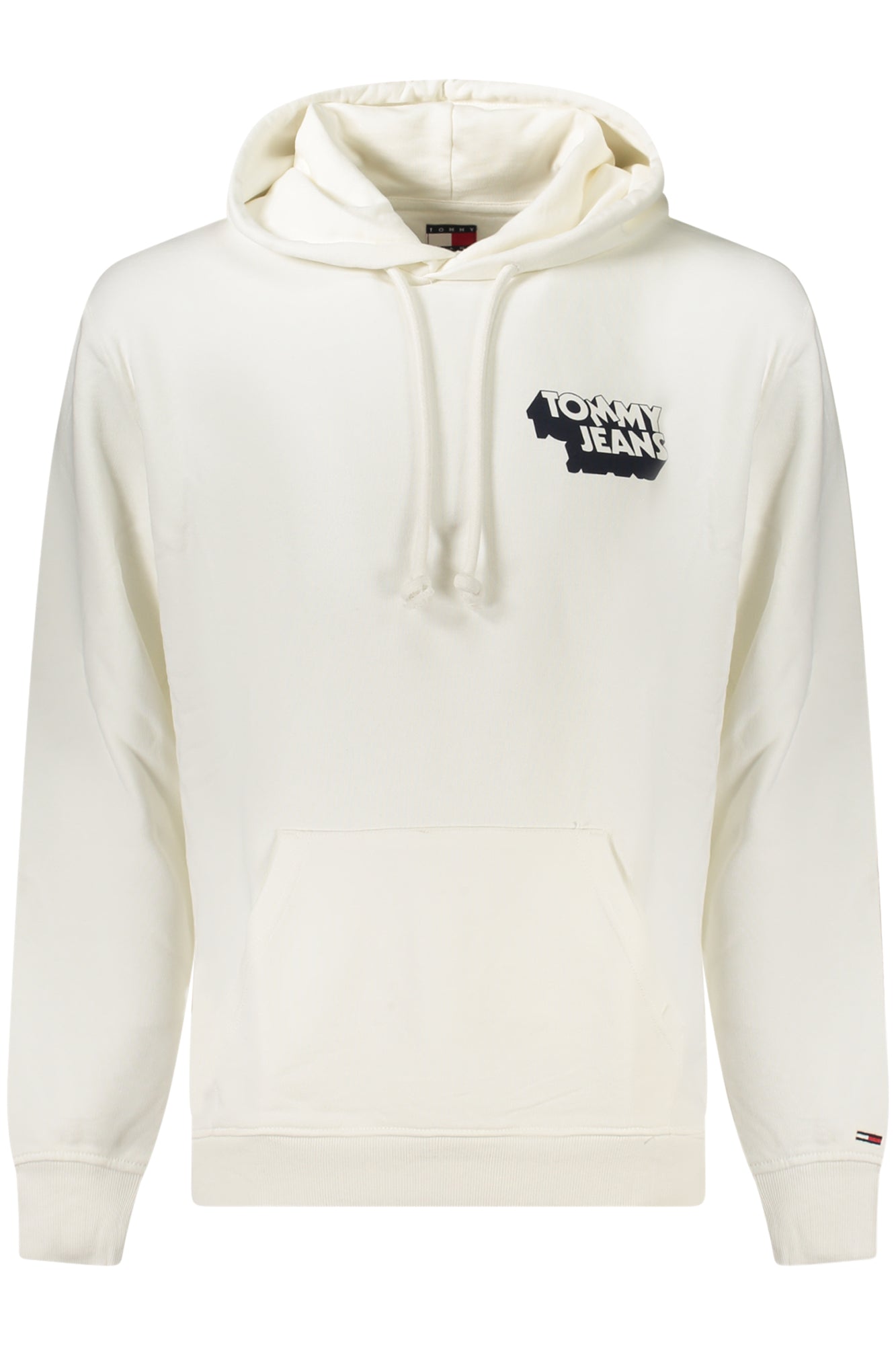 TOMMY HILFIGER MENS ZIP-UP SWEATSHIRT WHITE