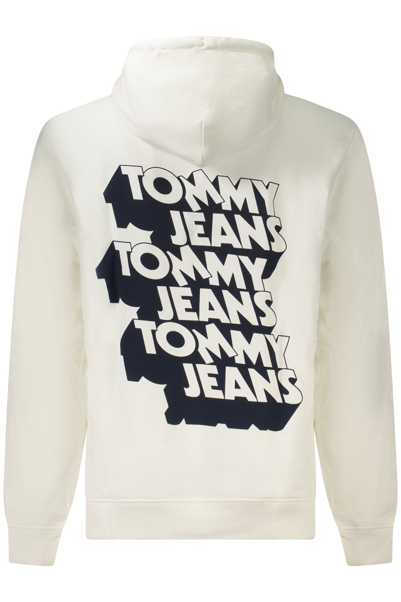 TOMMY HILFIGER MENS ZIP-UP SWEATSHIRT WHITE