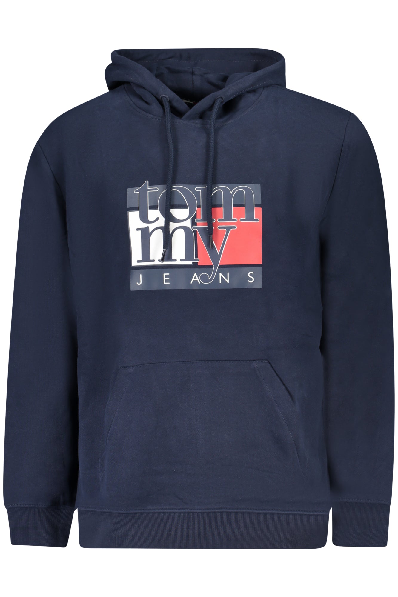 TOMMY HILFIGER MENS BLUE ZIP-UP SWEATSHIRT