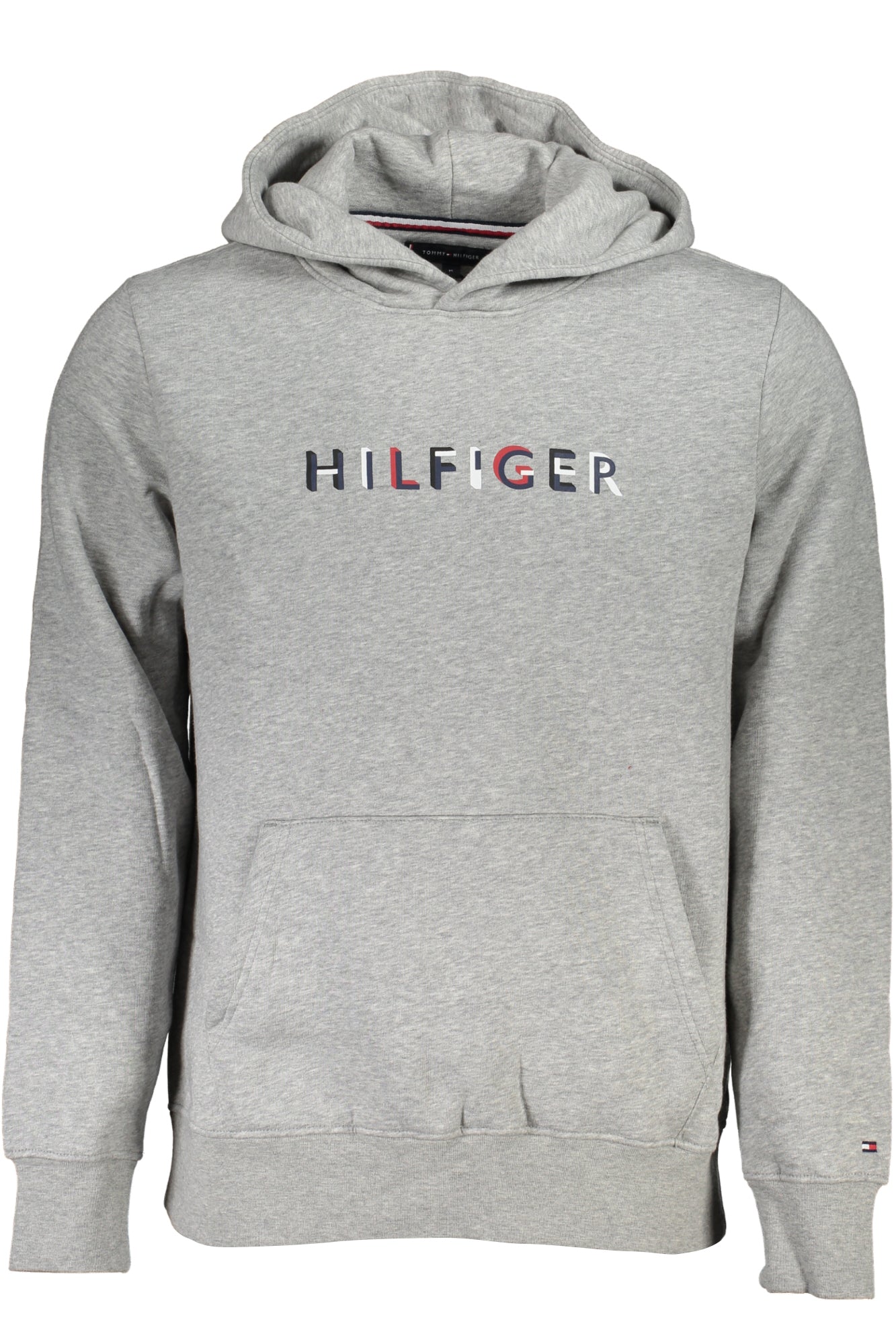TOMMY HILFIGER MENS GRAY ZIPLESS SWEATSHIRT
