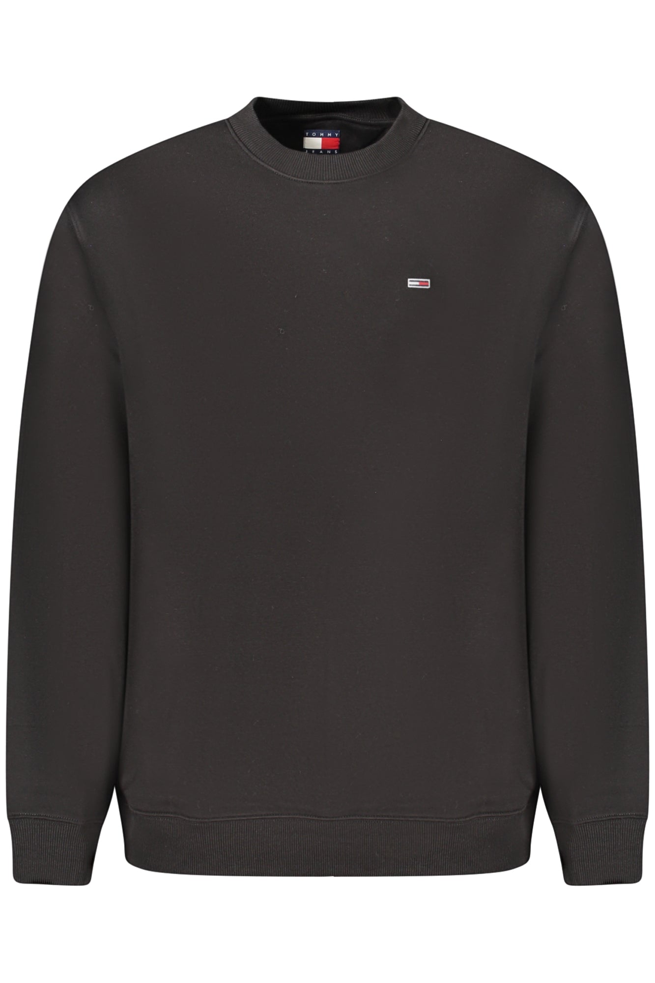 TOMMY HILFIGER MENS BLACK ZIP-UP SWEATSHIRT