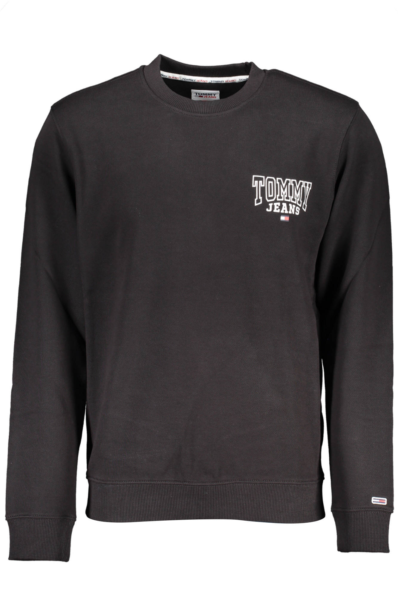 TOMMY HILFIGER SWEATSHIRT WITHOUT ZIP BLACK MAN