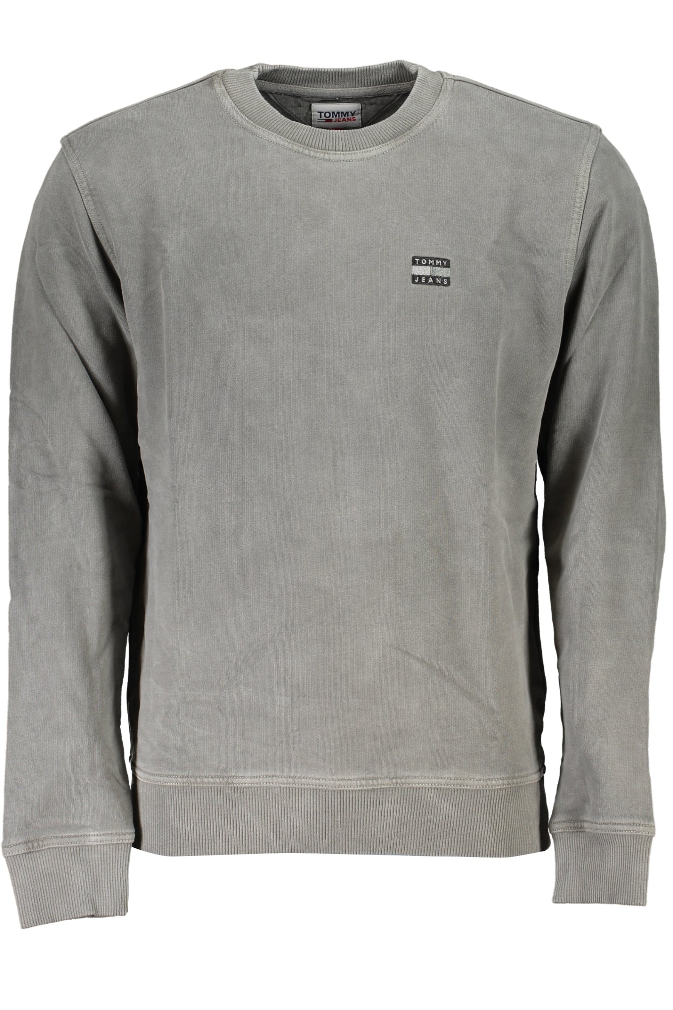 TOMMY HILFIGER MENS BLACK ZIPLESS SWEATSHIRT