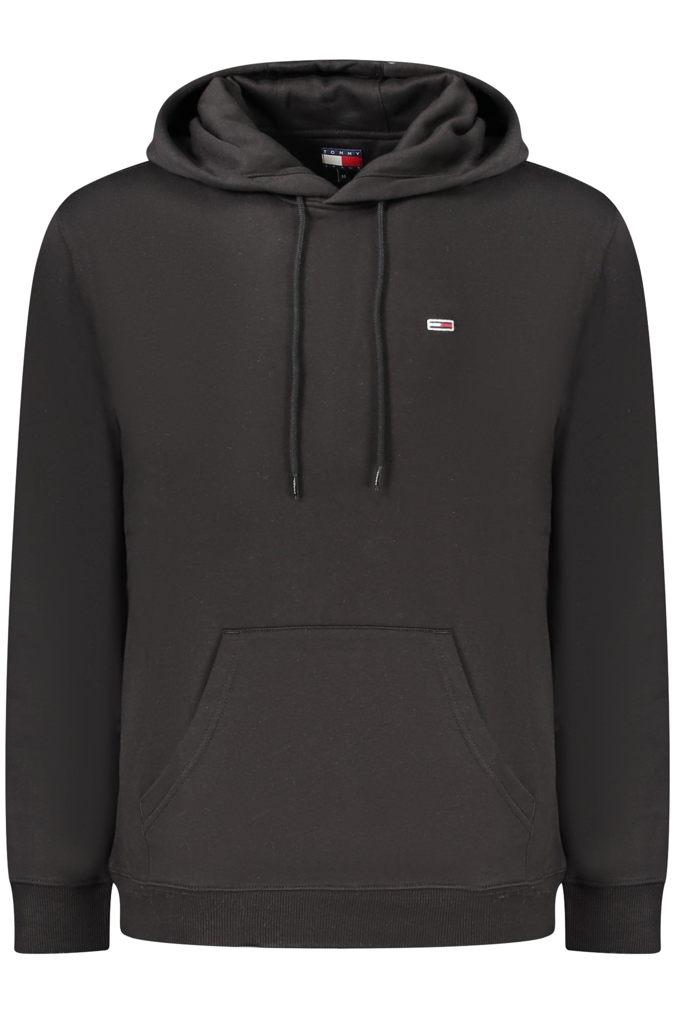 TOMMY HILFIGER MENS BLACK ZIP-UP SWEATSHIRT