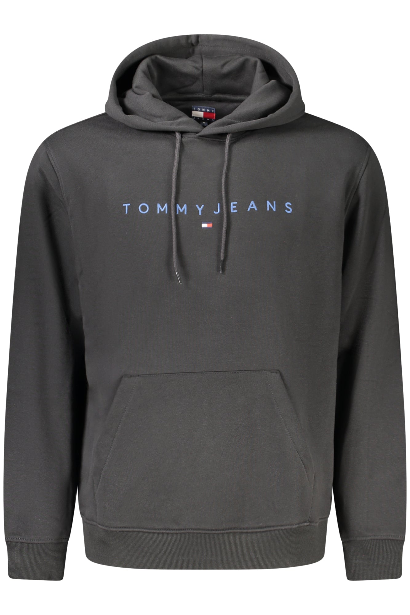 TOMMY HILFIGER MENS BLACK ZIP-UP SWEATSHIRT