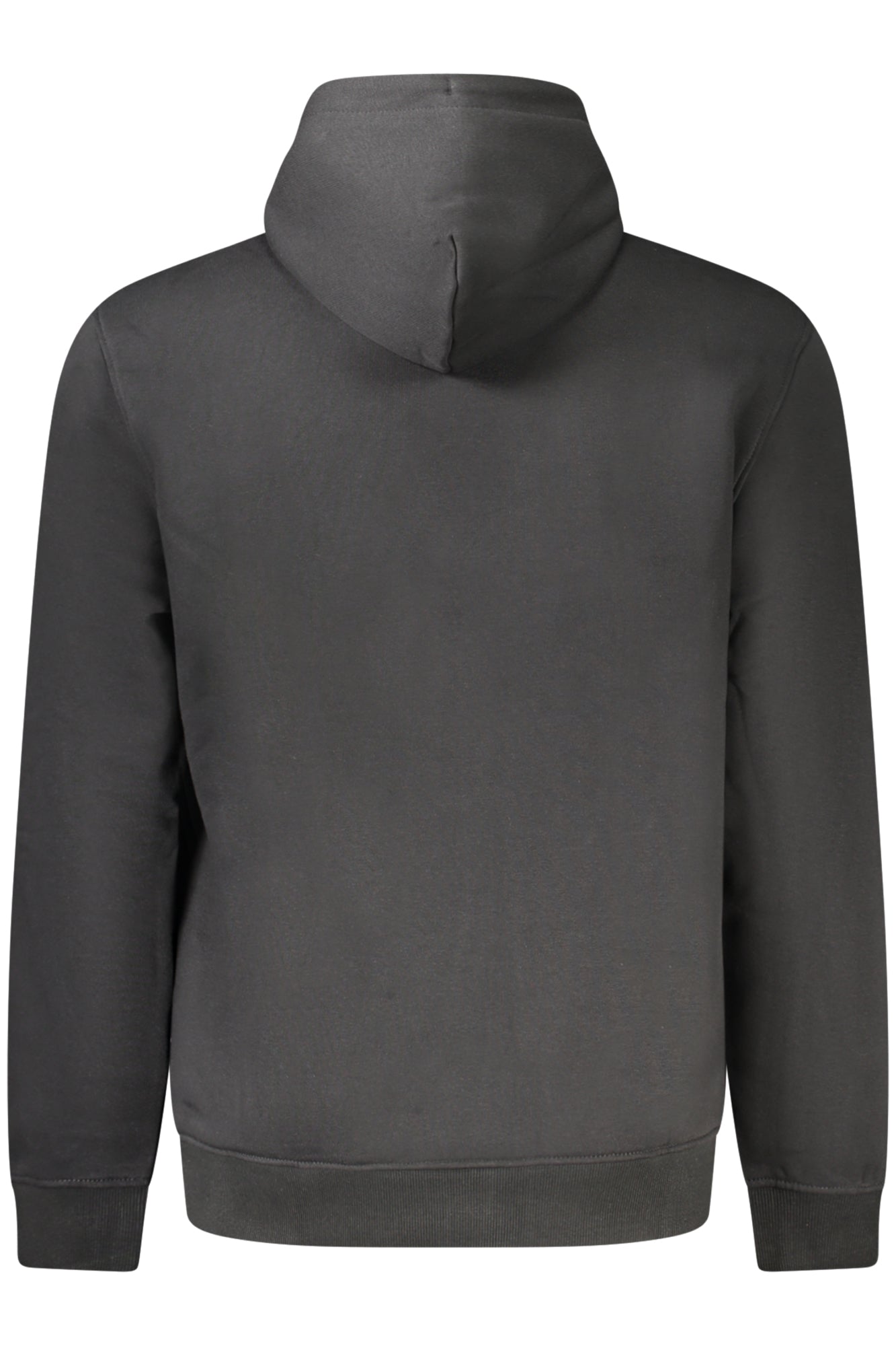 TOMMY HILFIGER MENS BLACK ZIP-UP SWEATSHIRT