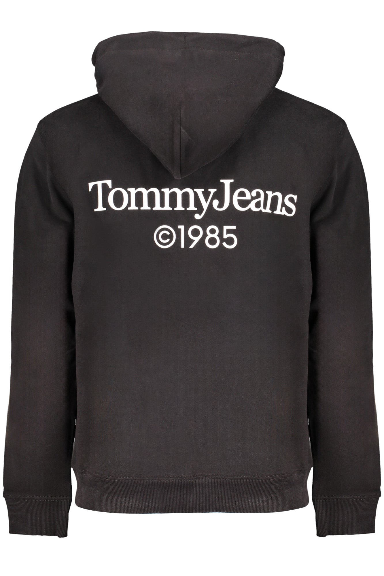 TOMMY HILFIGER MENS BLACK ZIPLESS SWEATSHIRT