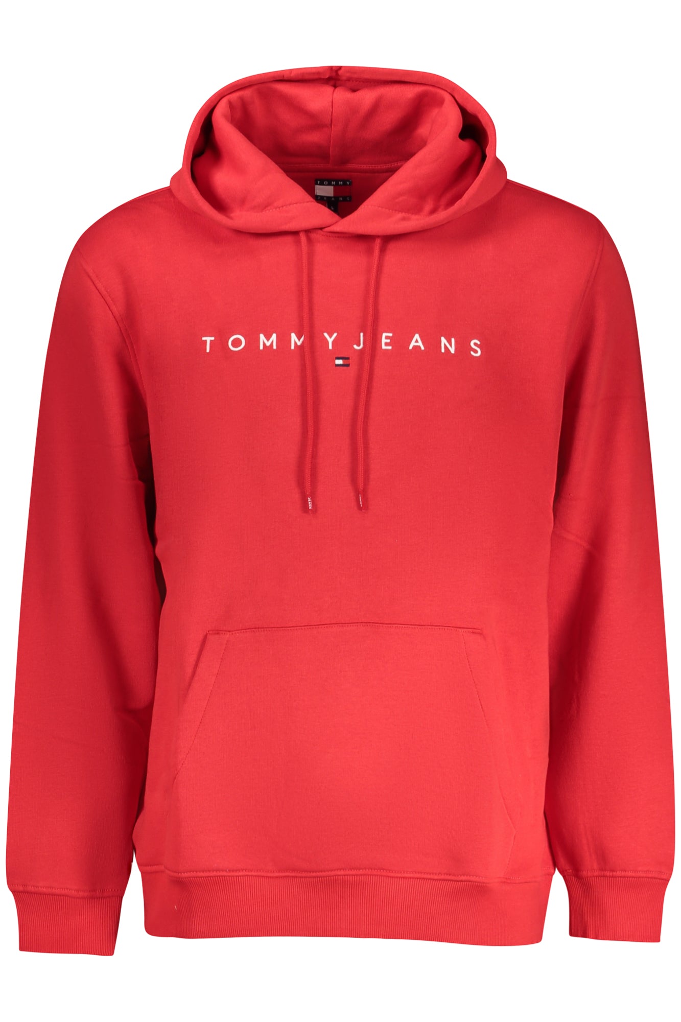 TOMMY HILFIGER RED MENS ZIP-UP SWEATSHIRT