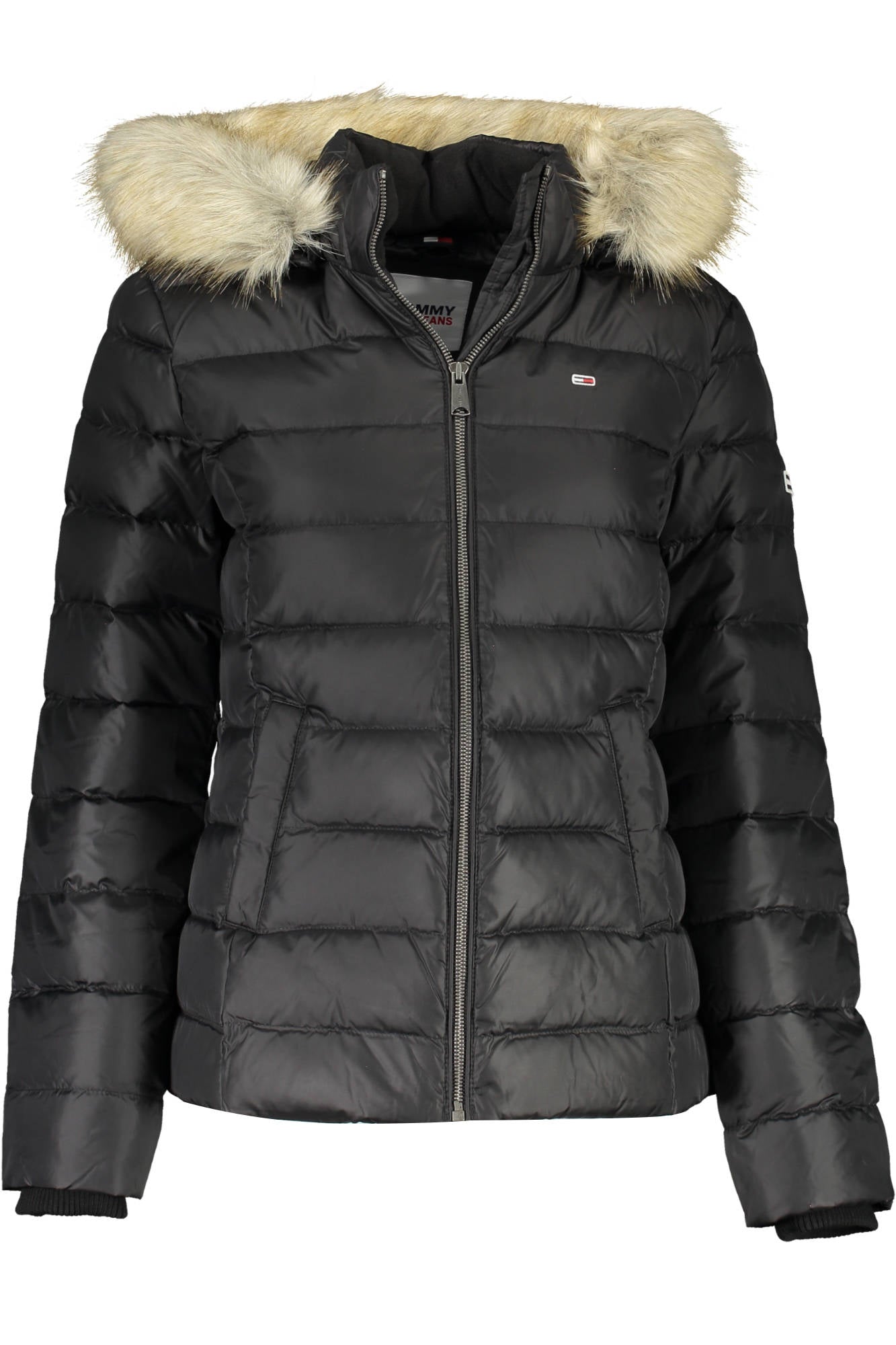 TOMMY HILFIGER WOMENS BLACK JACKET
