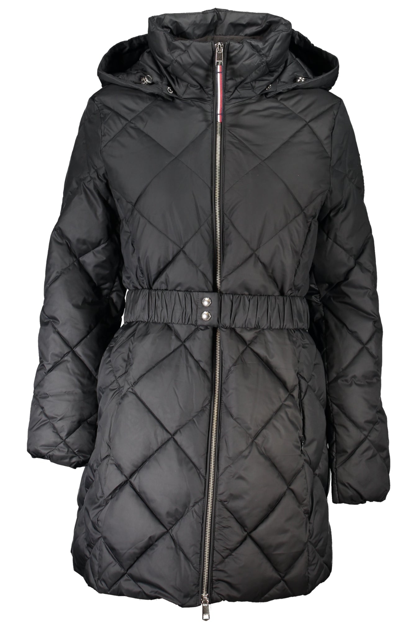 TOMMY HILFIGER BLACK WOMENS JACKET