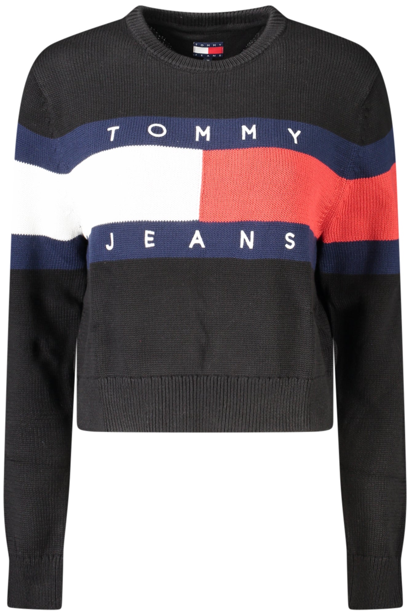 TOMMY HILFIGER WOMENS BLACK SWEATER