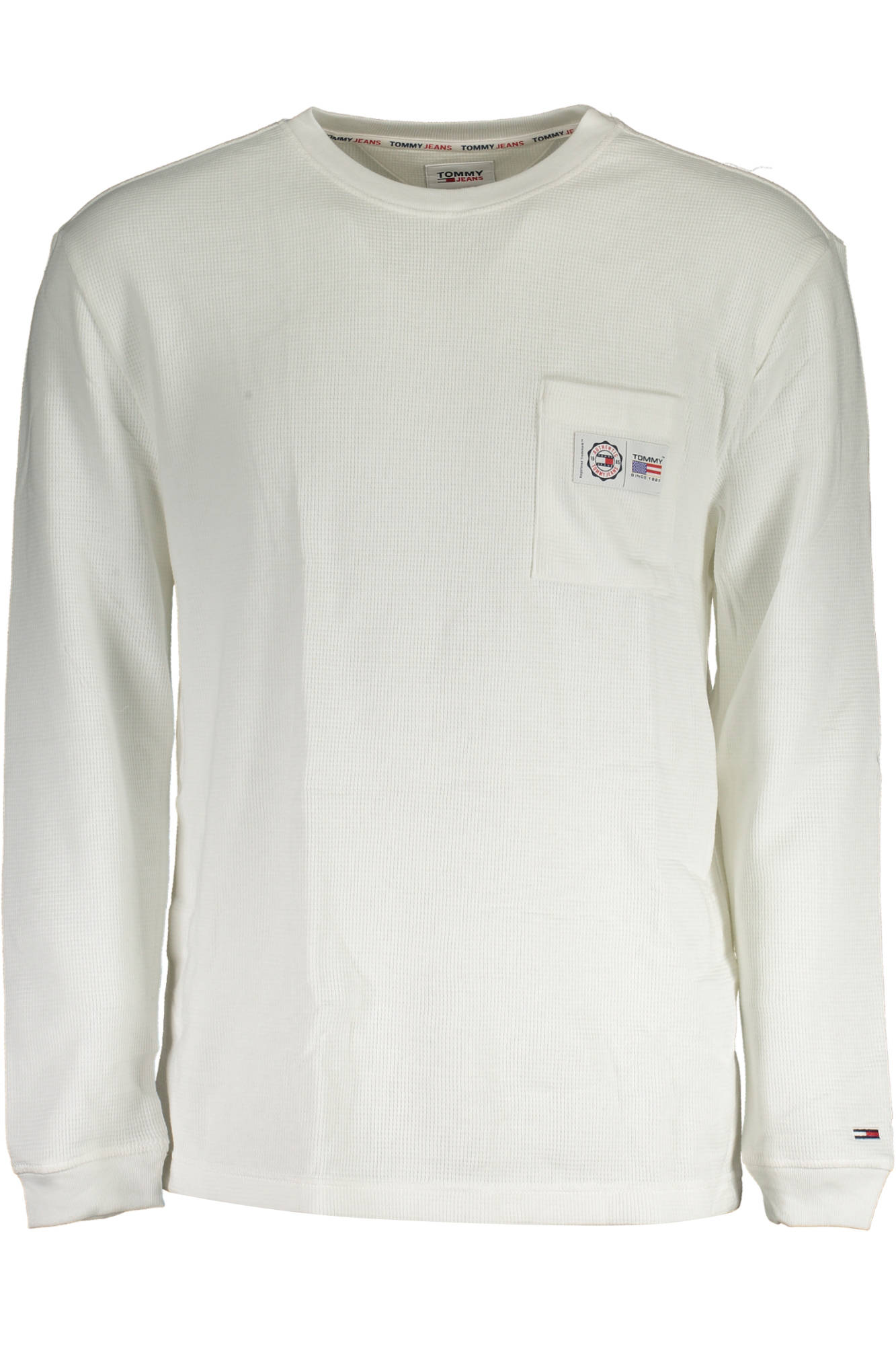 TOMMY HILFIGER MENS WHITE SWEATER