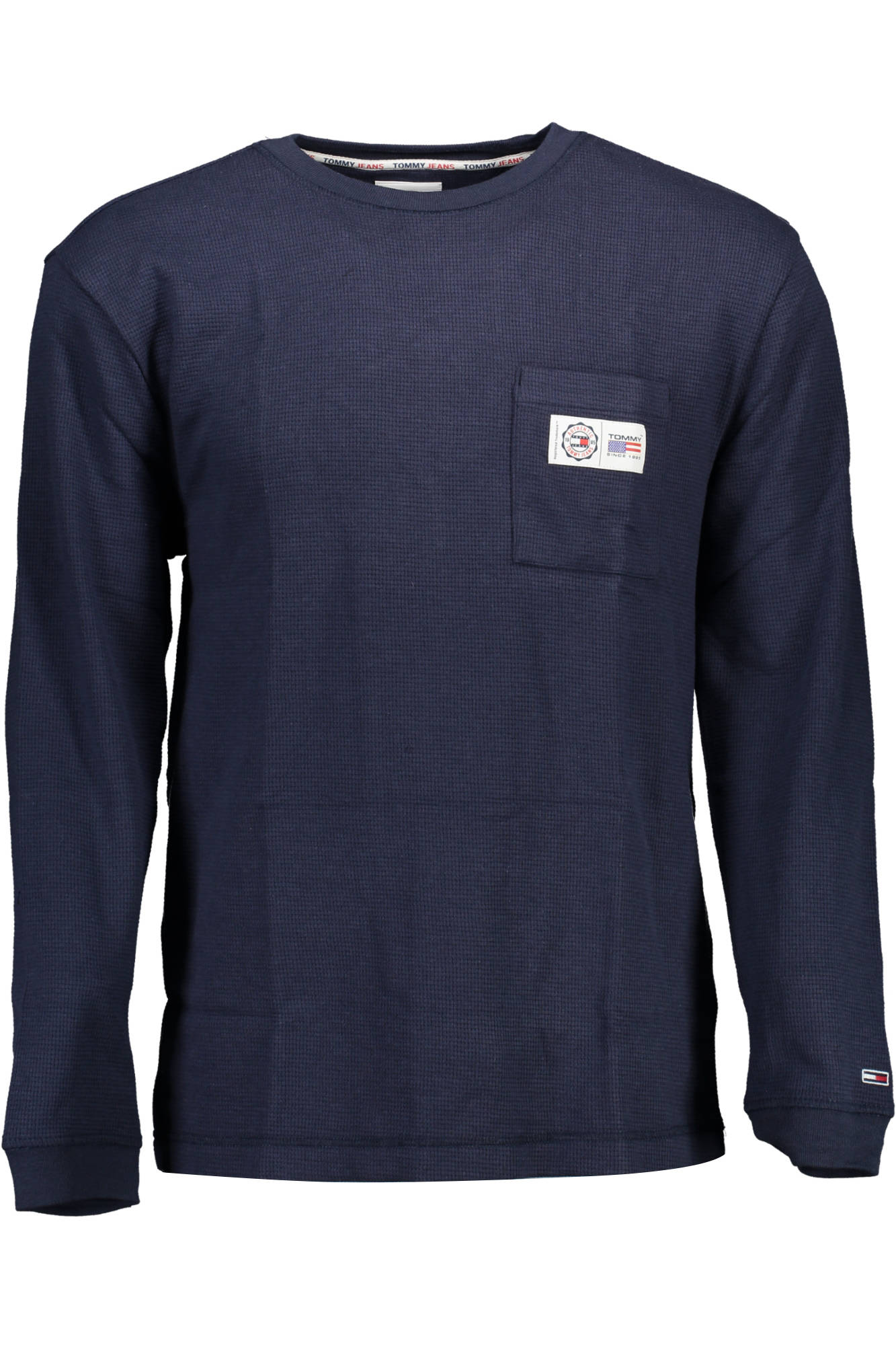 TOMMY HILFIGER MENS BLUE SWEATER