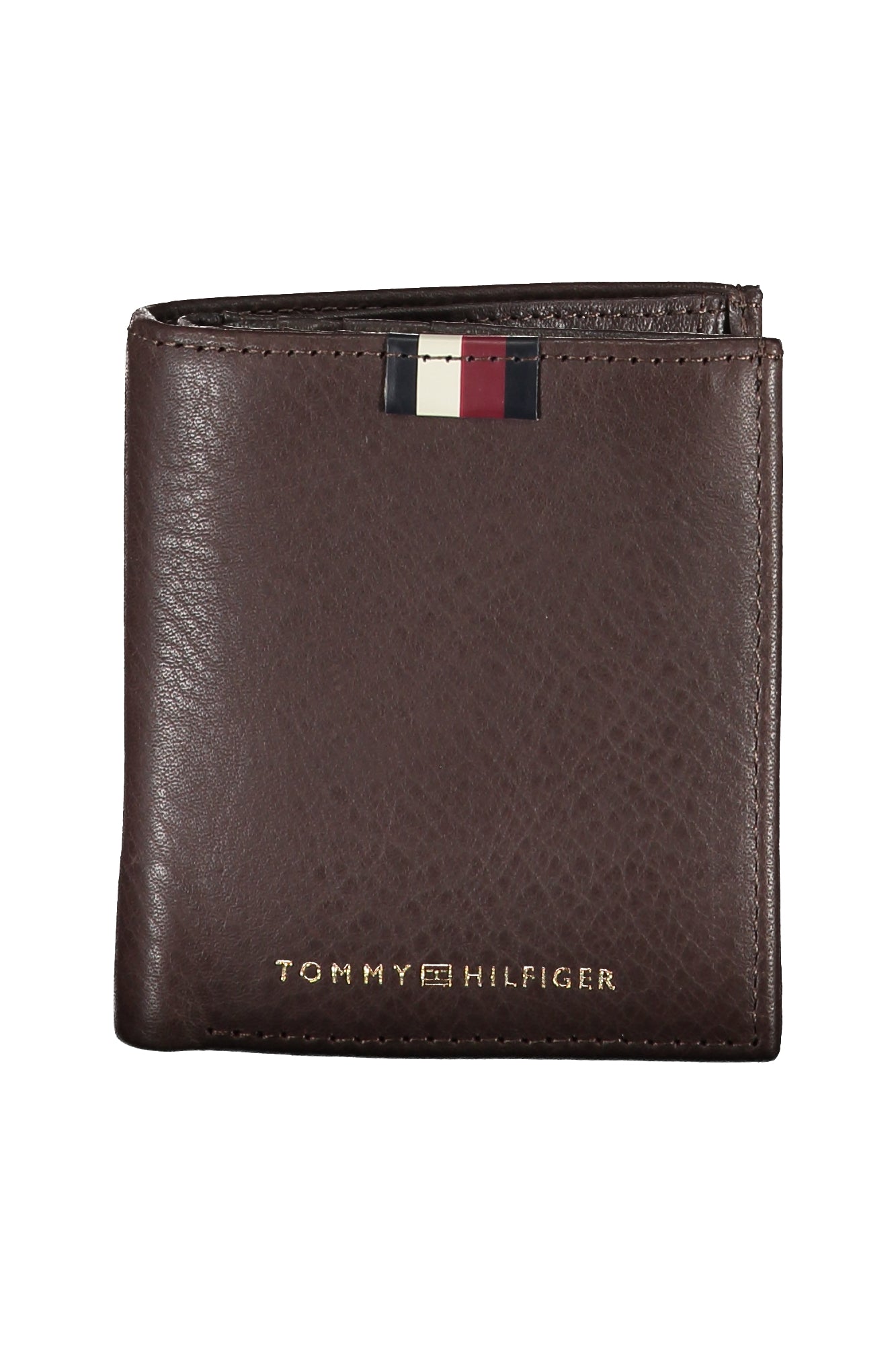 TOMMY HILFIGER MENS WALLET BROWN