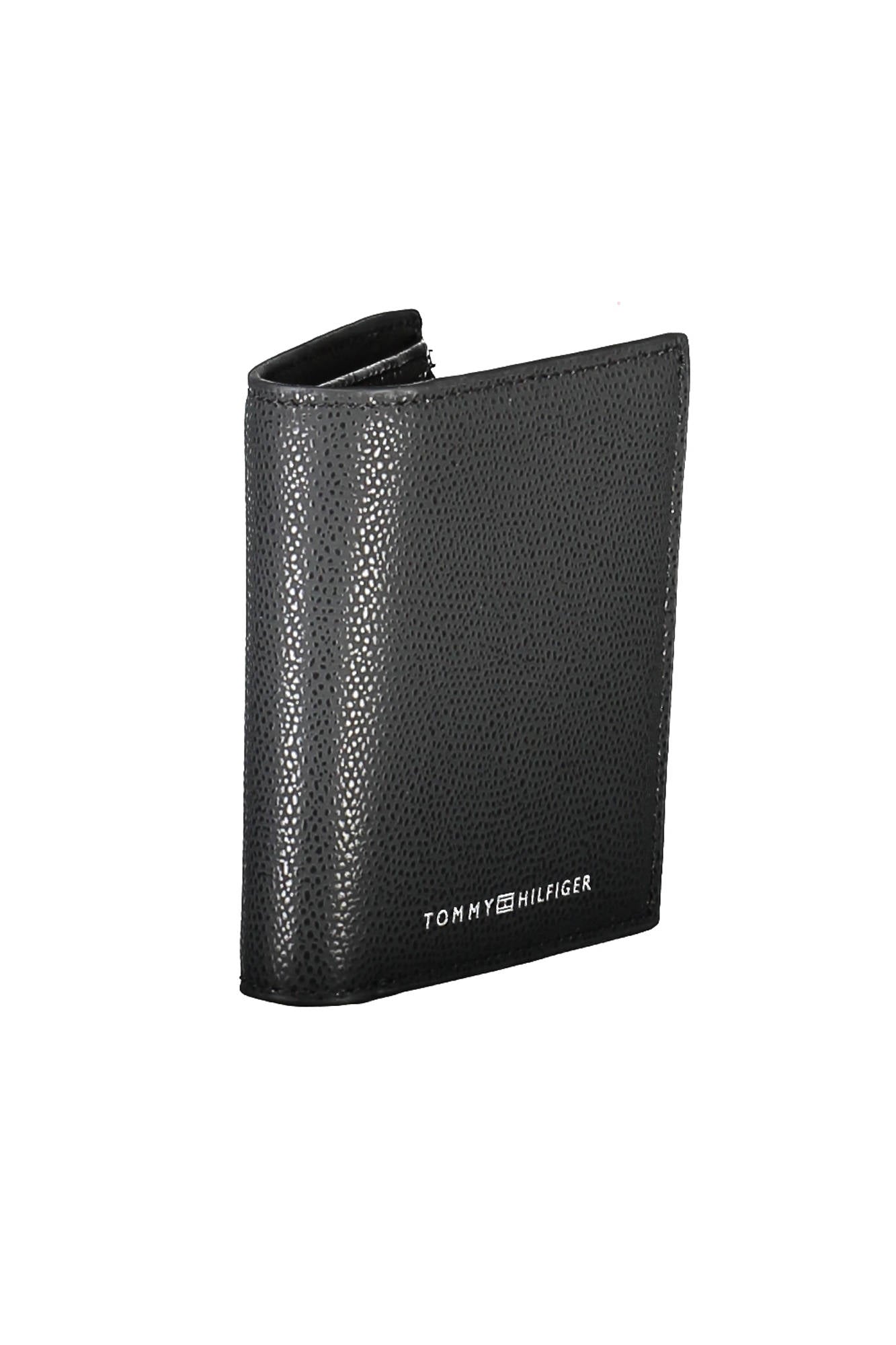 TOMMY HILFIGER BLACK MAN WALLET
