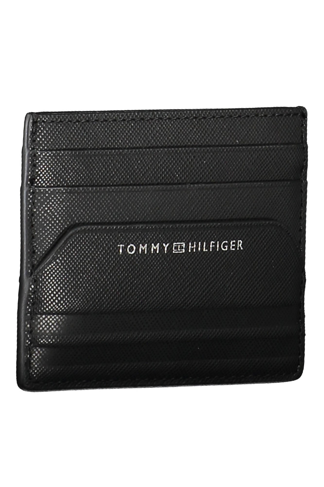TOMMY HILFIGER BLACK MAN WALLET