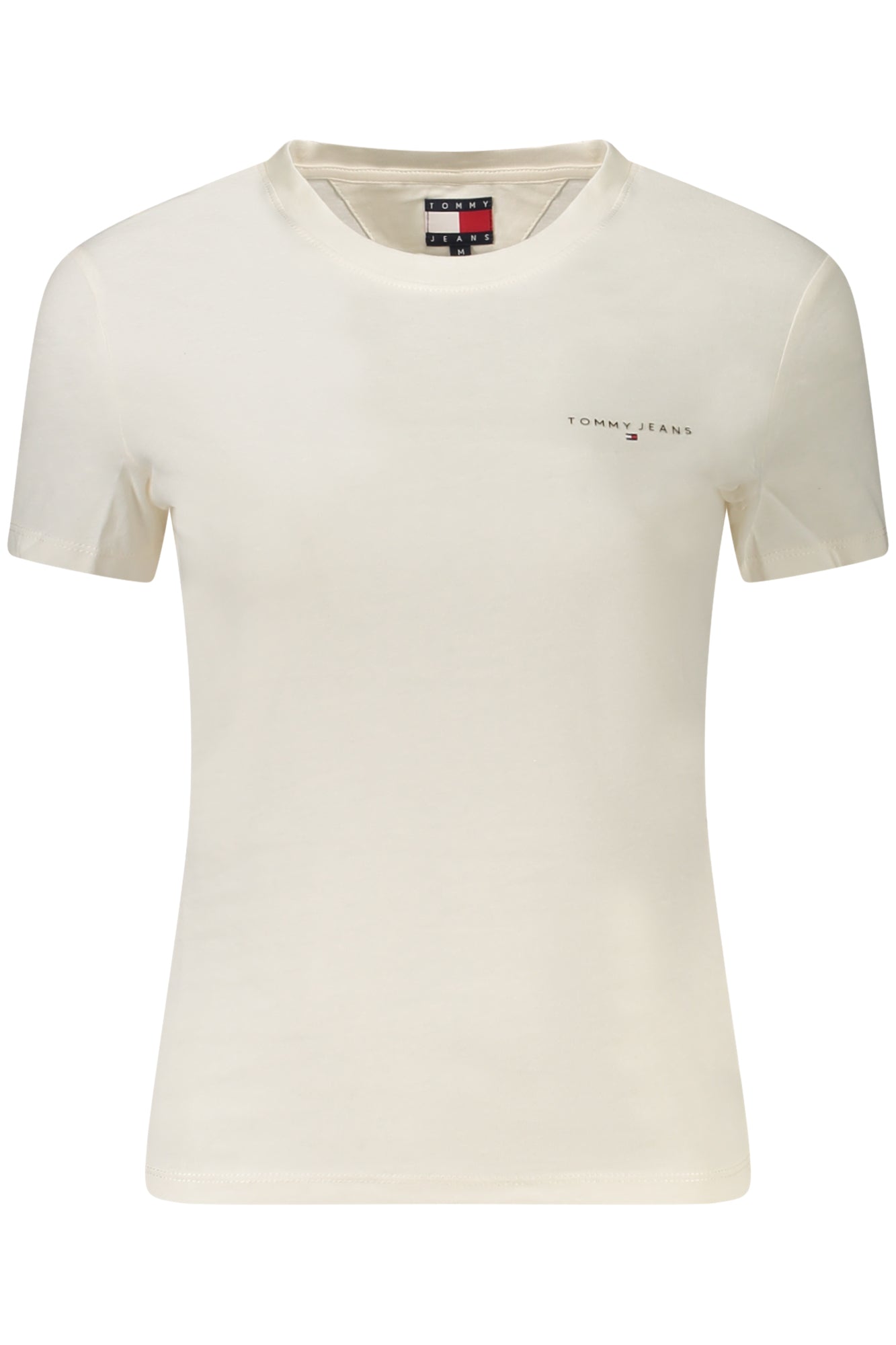 TOMMY HILFIGER WOMENS SHORT-SLEEVE T-SHIRT WHITE