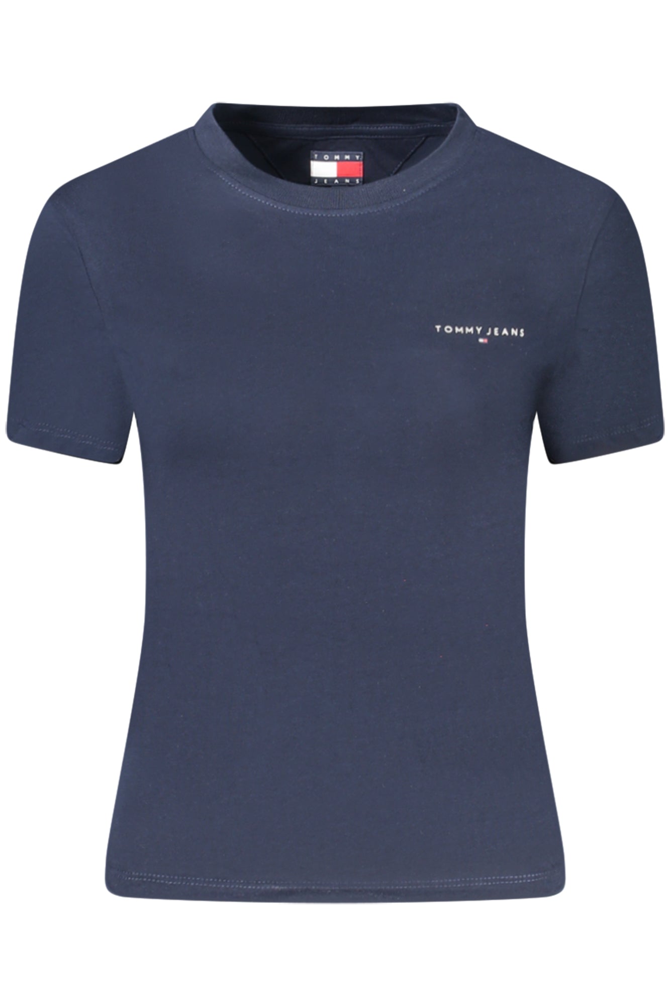TOMMY HILFIGER WOMENS SHORT-SLEEVE T-SHIRT BLUE