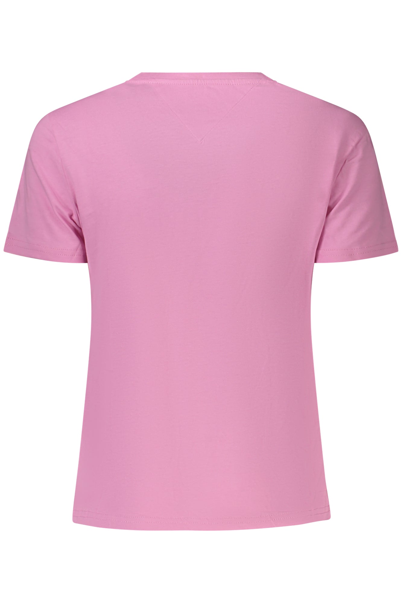 TOMMY HILFIGER WOMENS PINK SHORT-SLEEVE T-SHIRT