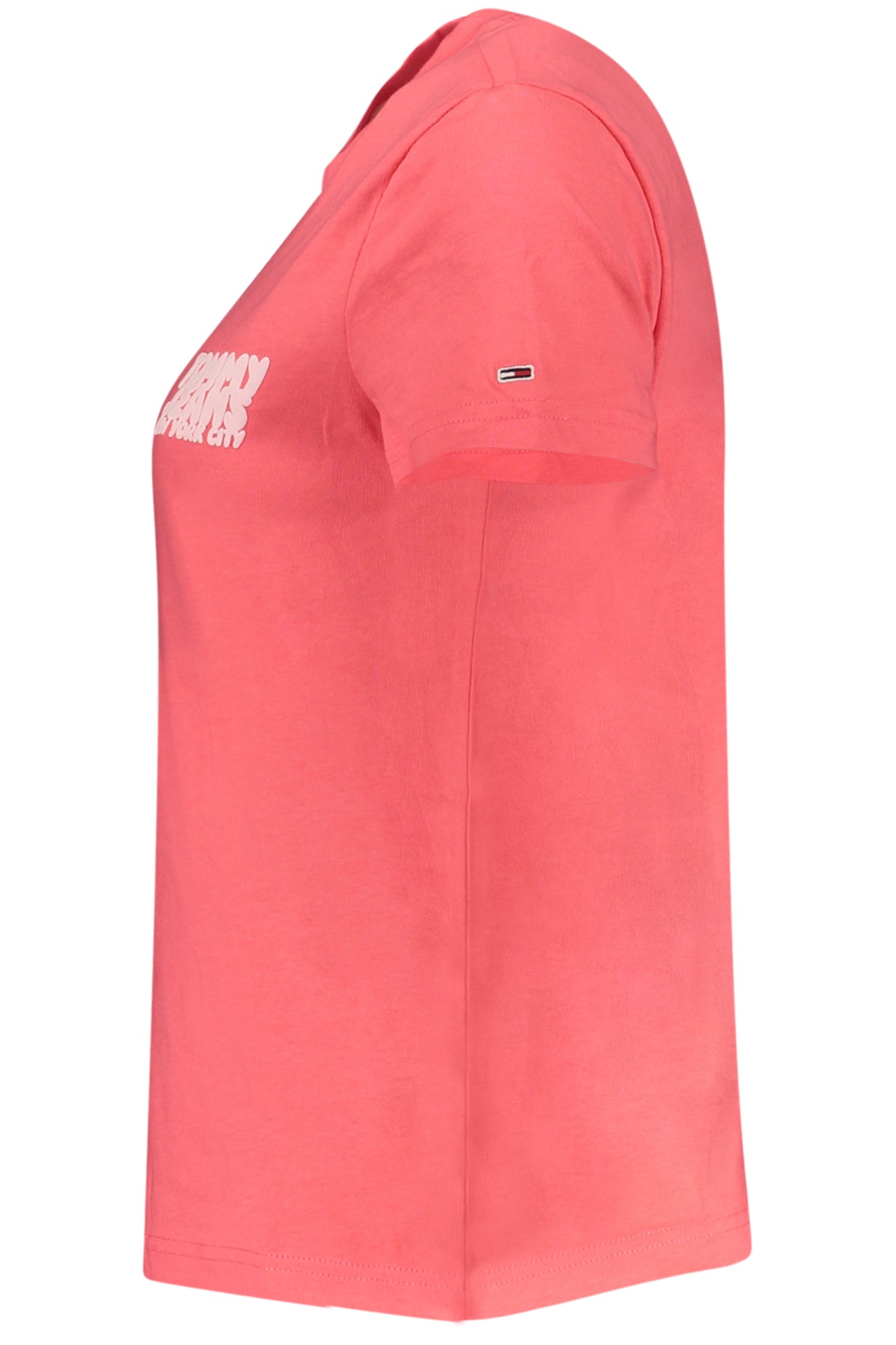TOMMY HILFIGER WOMENS SHORT SLEEVE T-SHIRT PINK