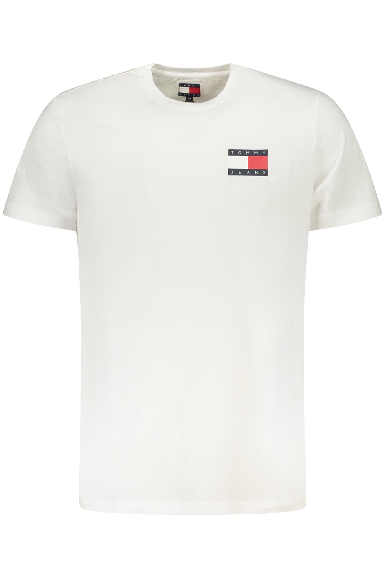 TOMMY HILFIGER MENS SHORT-SLEEVE T-SHIRT WHITE